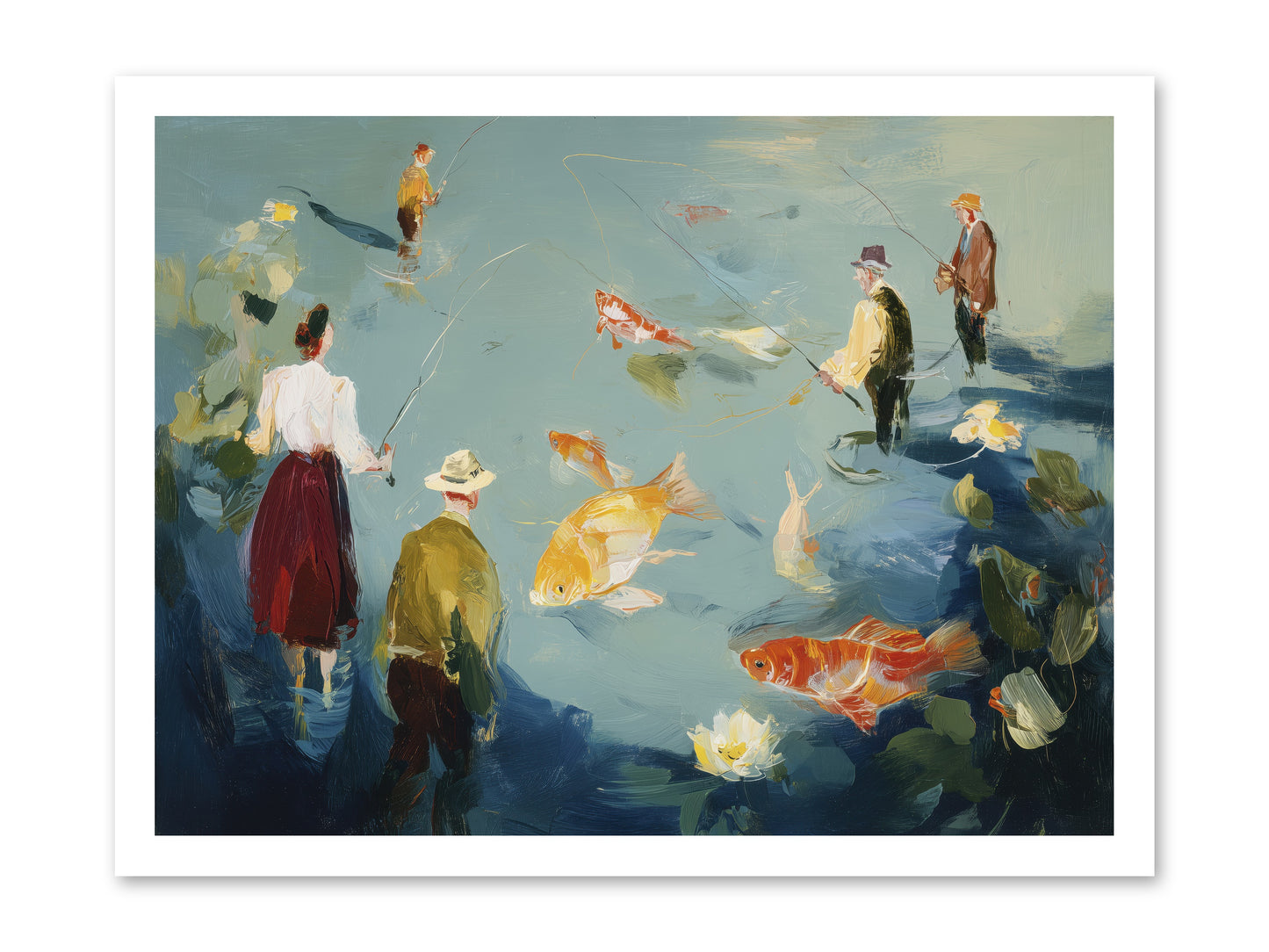 Shoreline Soliloquy -- Paper Print 24x18