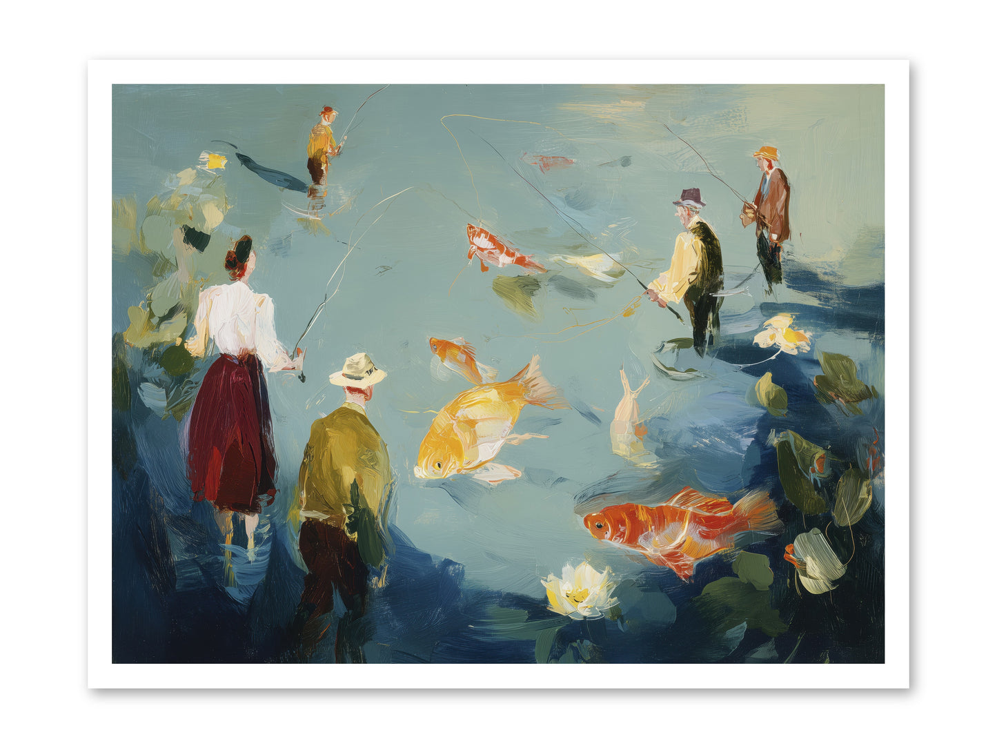 Shoreline Soliloquy -- Paper Print 32x24