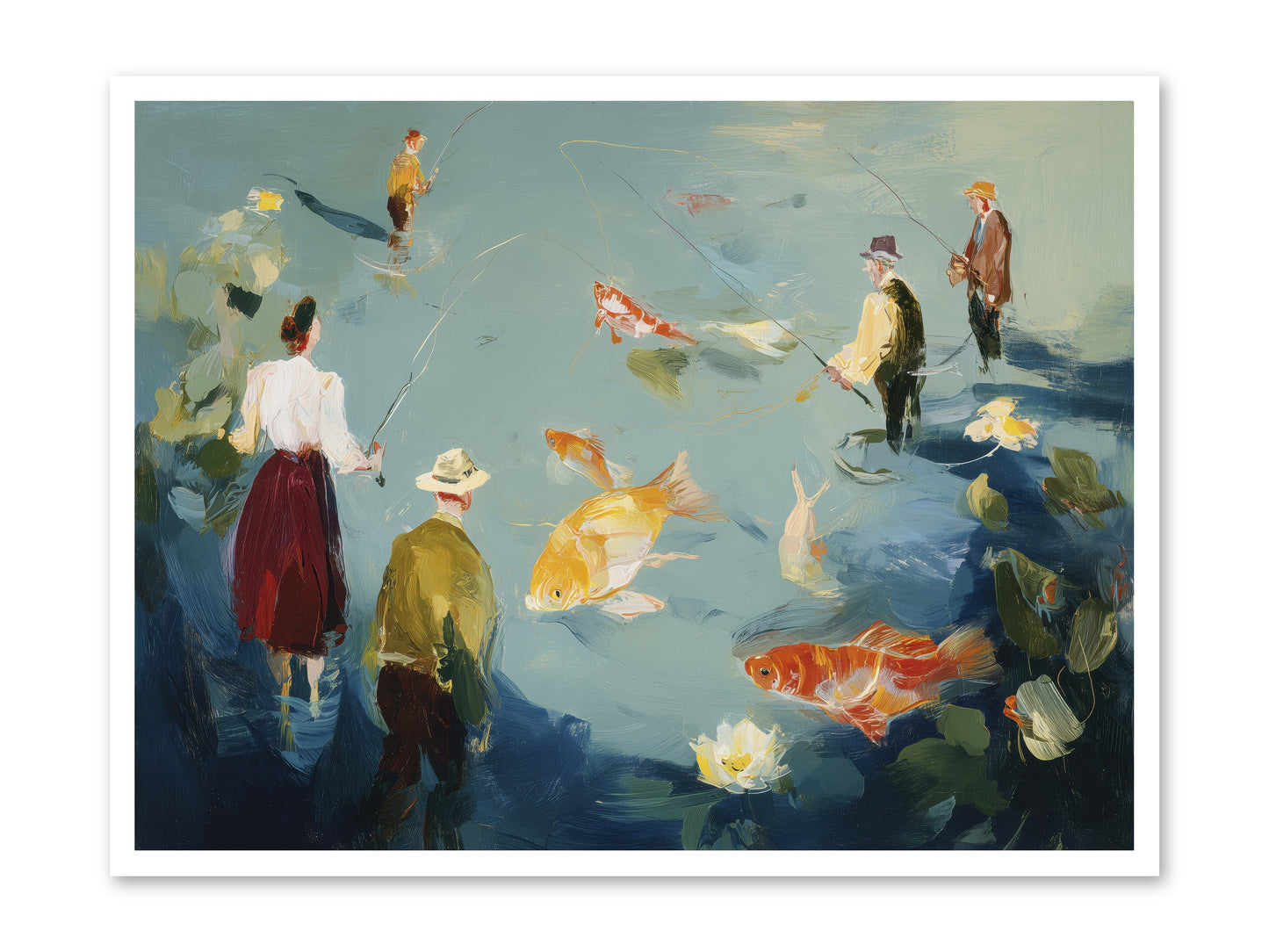 Shoreline Soliloquy -- Paper Print 40x30