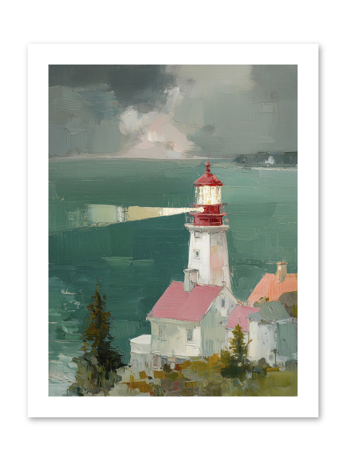 Shore's Guardian -- Paper Print 12x16