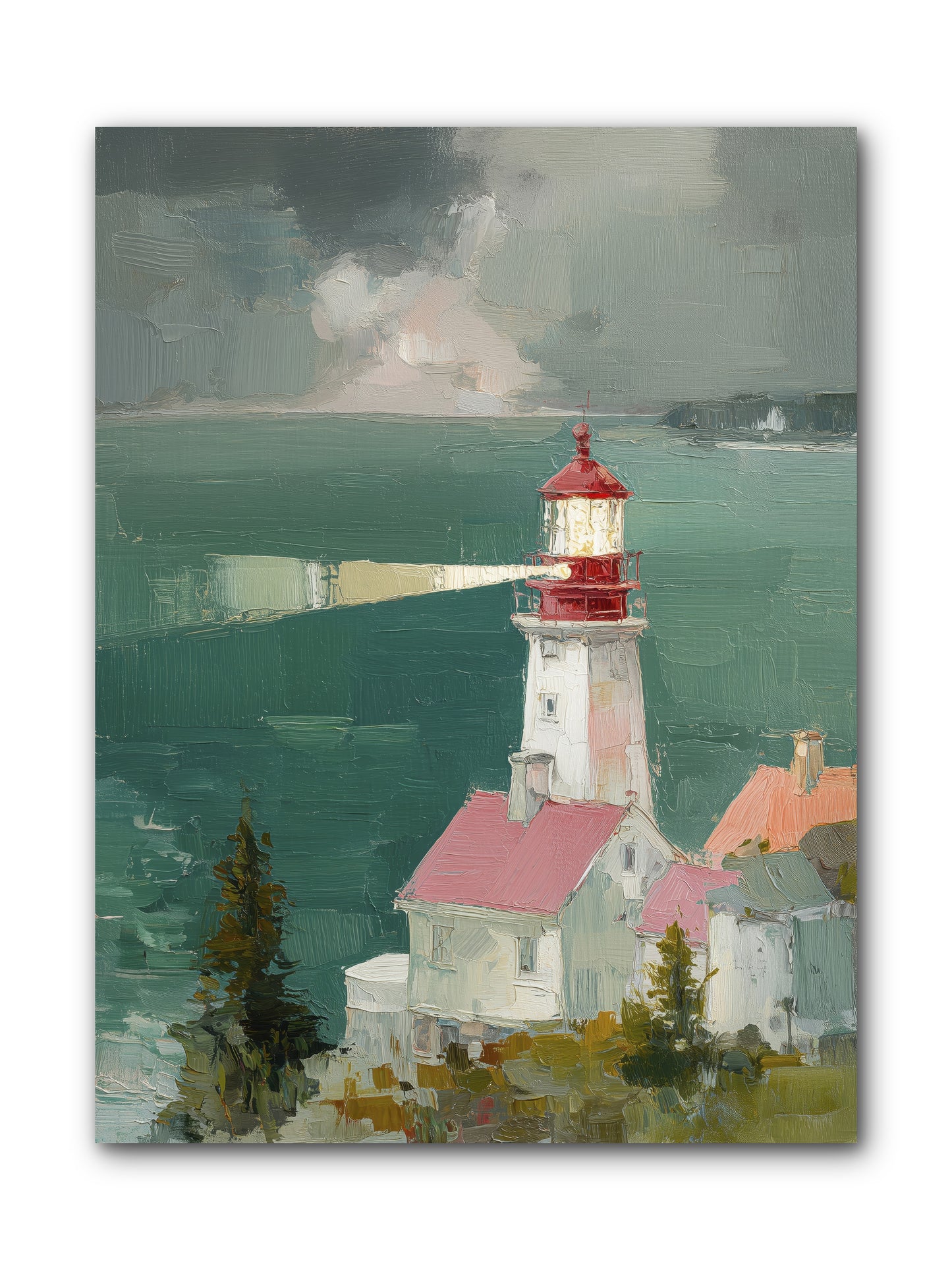 Shore's Guardian -- Wrapped Canvas 9x12