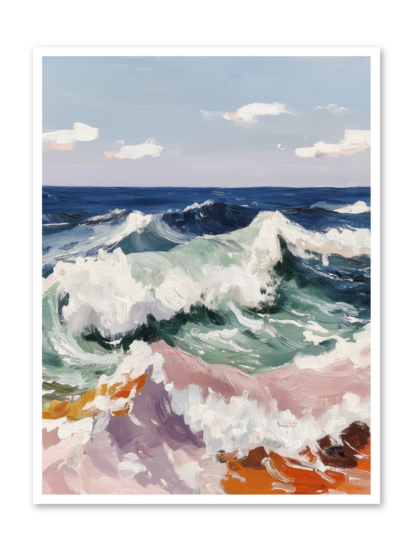 Shore's Sweet Surrender -- Paper Print 36x48