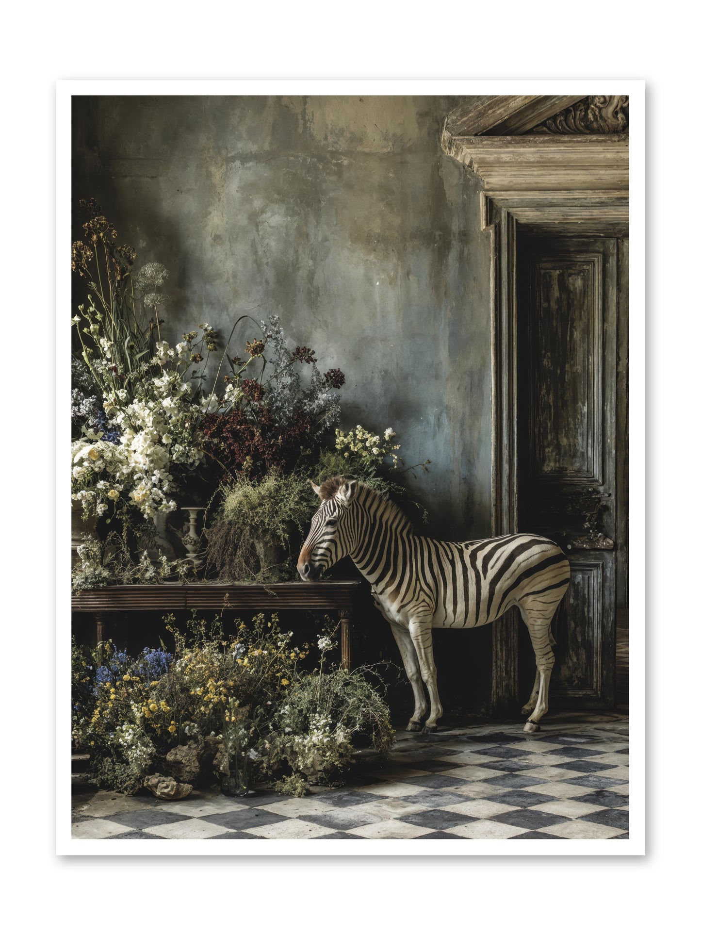 Silent Garden -- Paper Print 36x48