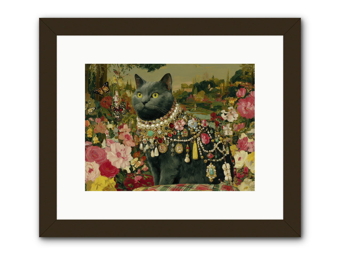 Silent Jubilee No.2 -- Framed Print - Black 12x9