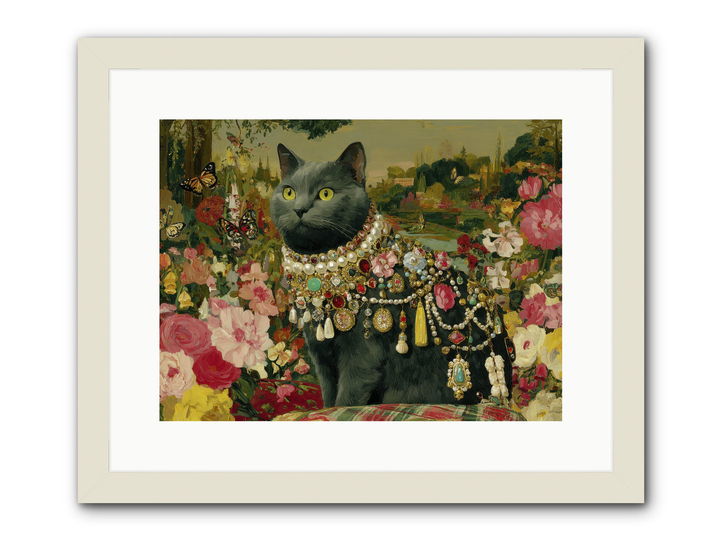 Silent Jubilee No.2 -- Framed Print - White 16x12