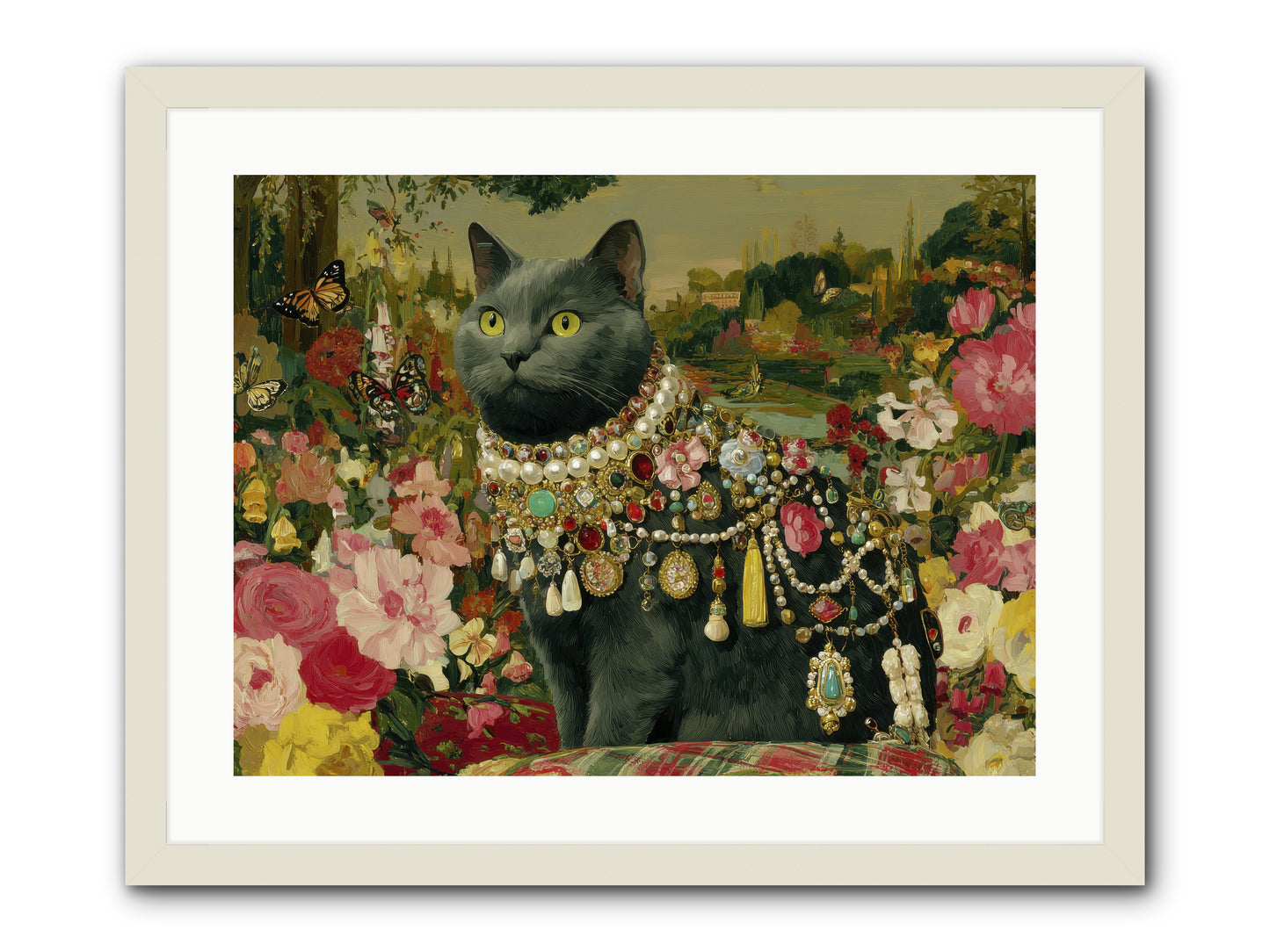 Silent Jubilee No.2 -- Framed Print - White 24x18