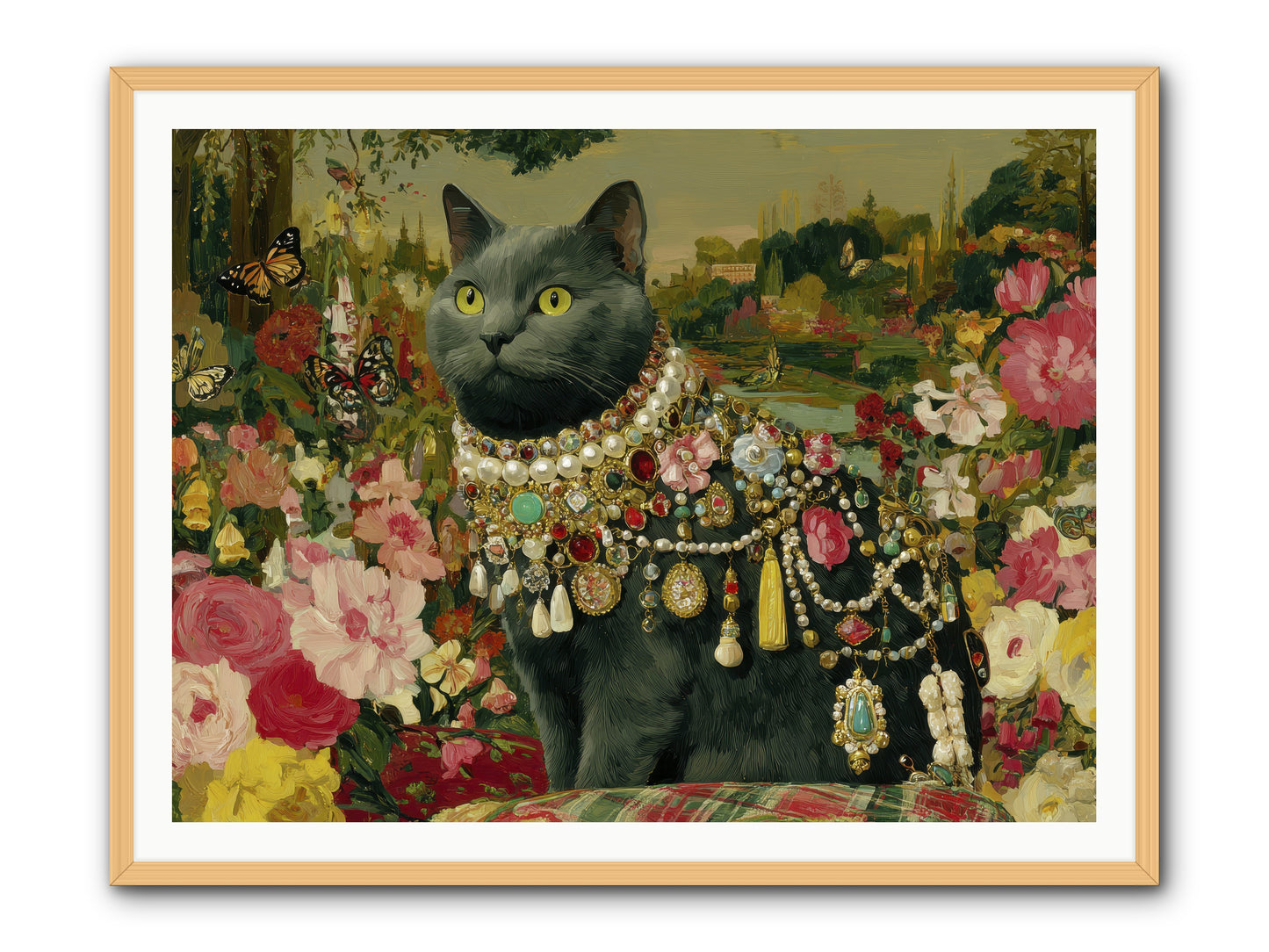 Silent Jubilee No.2 -- Framed Print - Natural 48x36