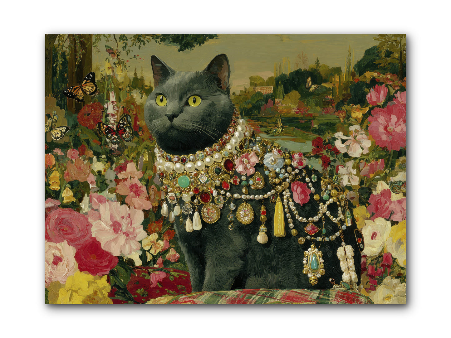 Silent Jubilee No.2 -- Wrapped Canvas 12x9