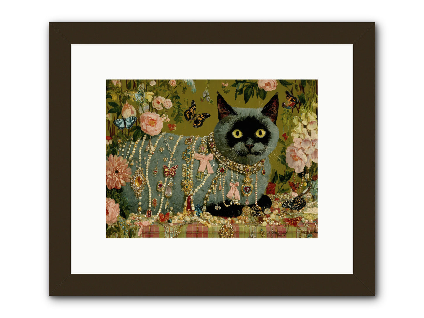 Silent Jubilee no.1 -- Framed Print - Black 12x9
