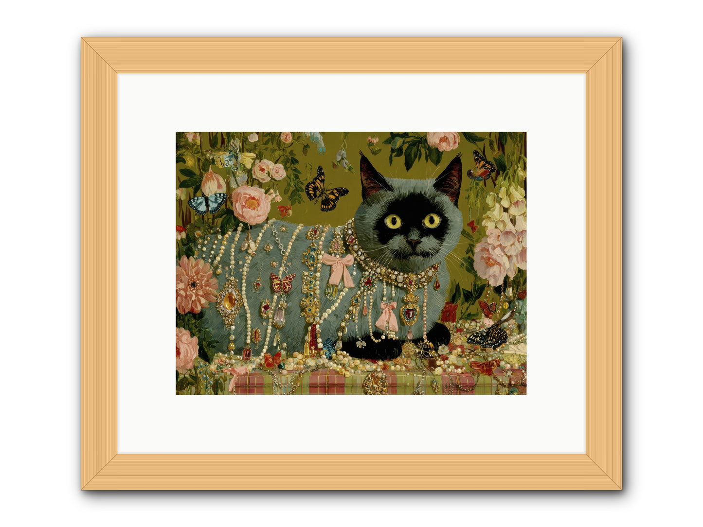 Silent Jubilee no.1 -- Framed Print - Natural 12x9