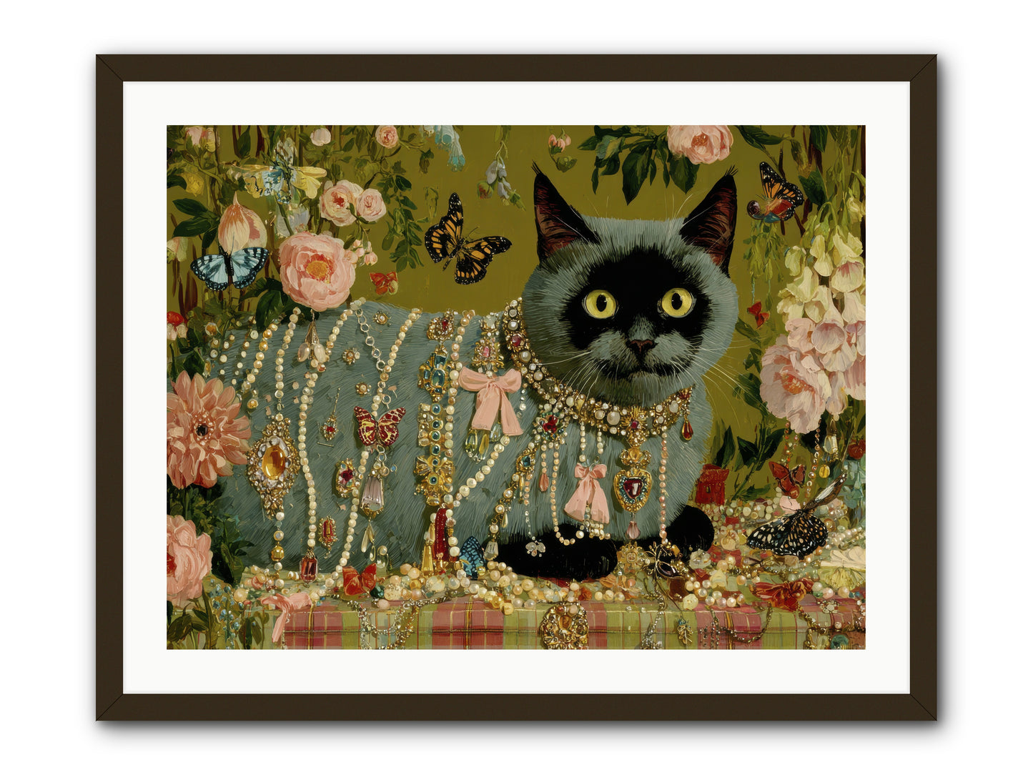Silent Jubilee no.1 -- Framed Print - Black 32x24