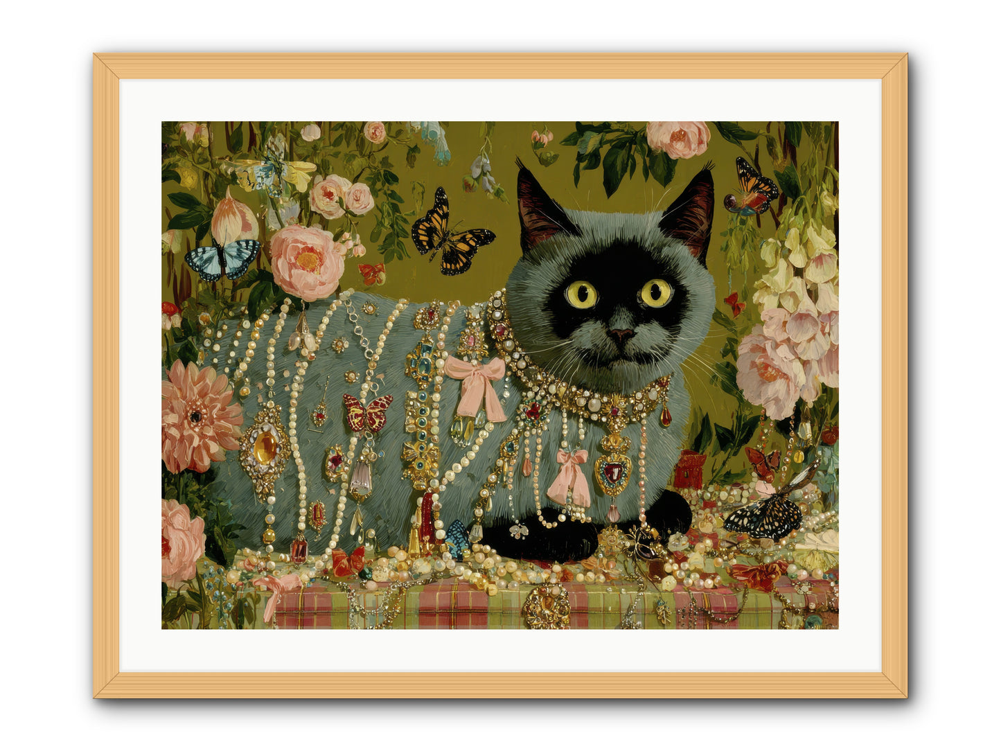 Silent Jubilee no.1 -- Framed Print - Natural 32x24