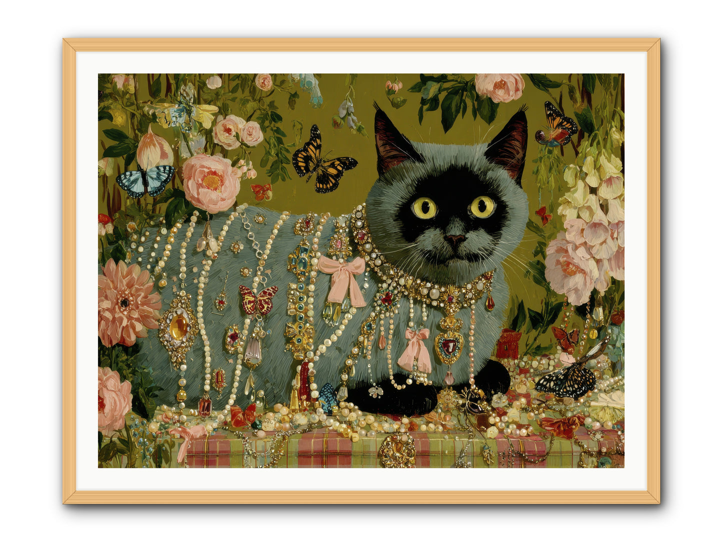 Silent Jubilee no.1 -- Framed Print - Natural 48x36