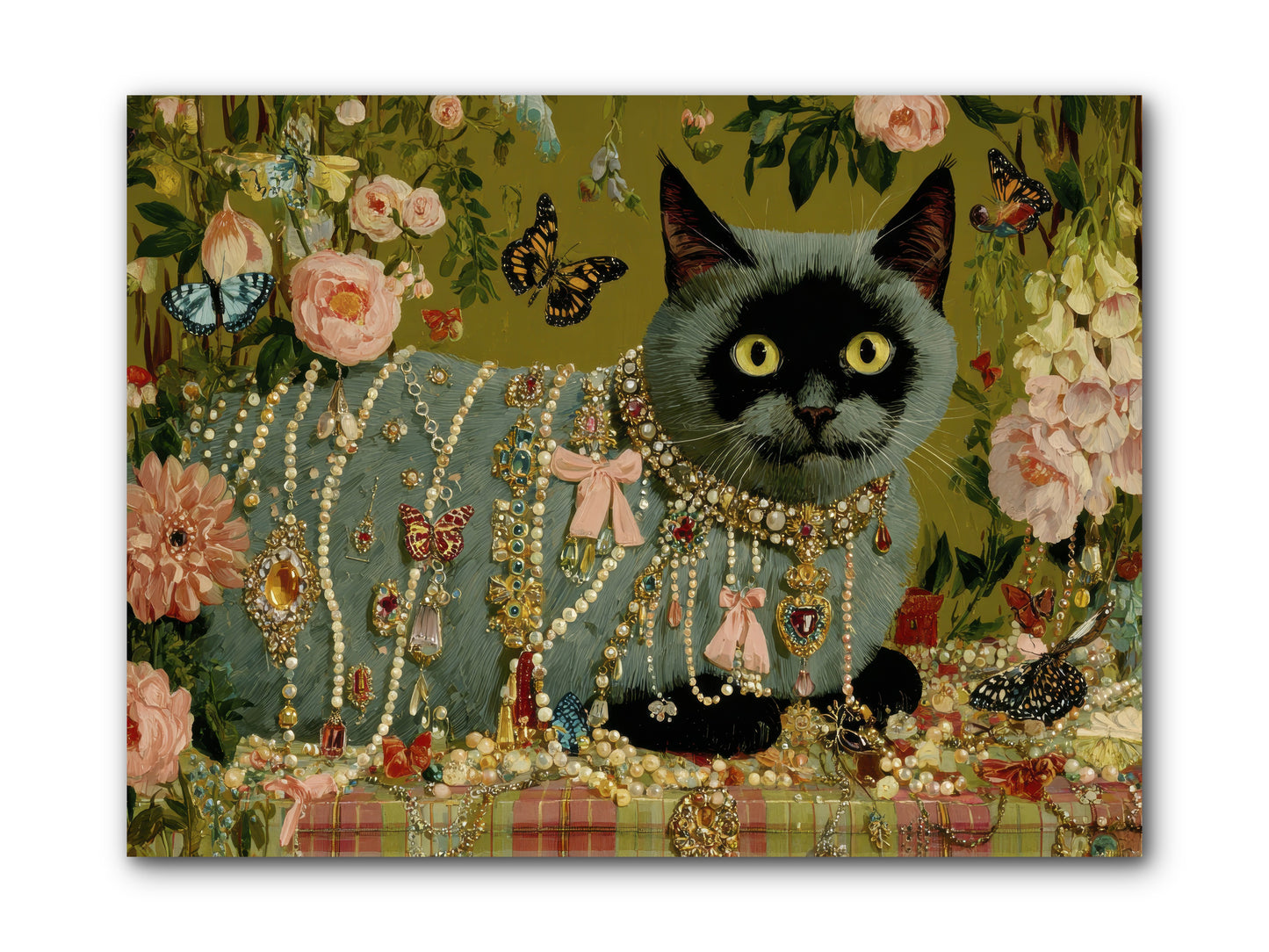 Silent Jubilee no.1 -- Wrapped Canvas 12x9