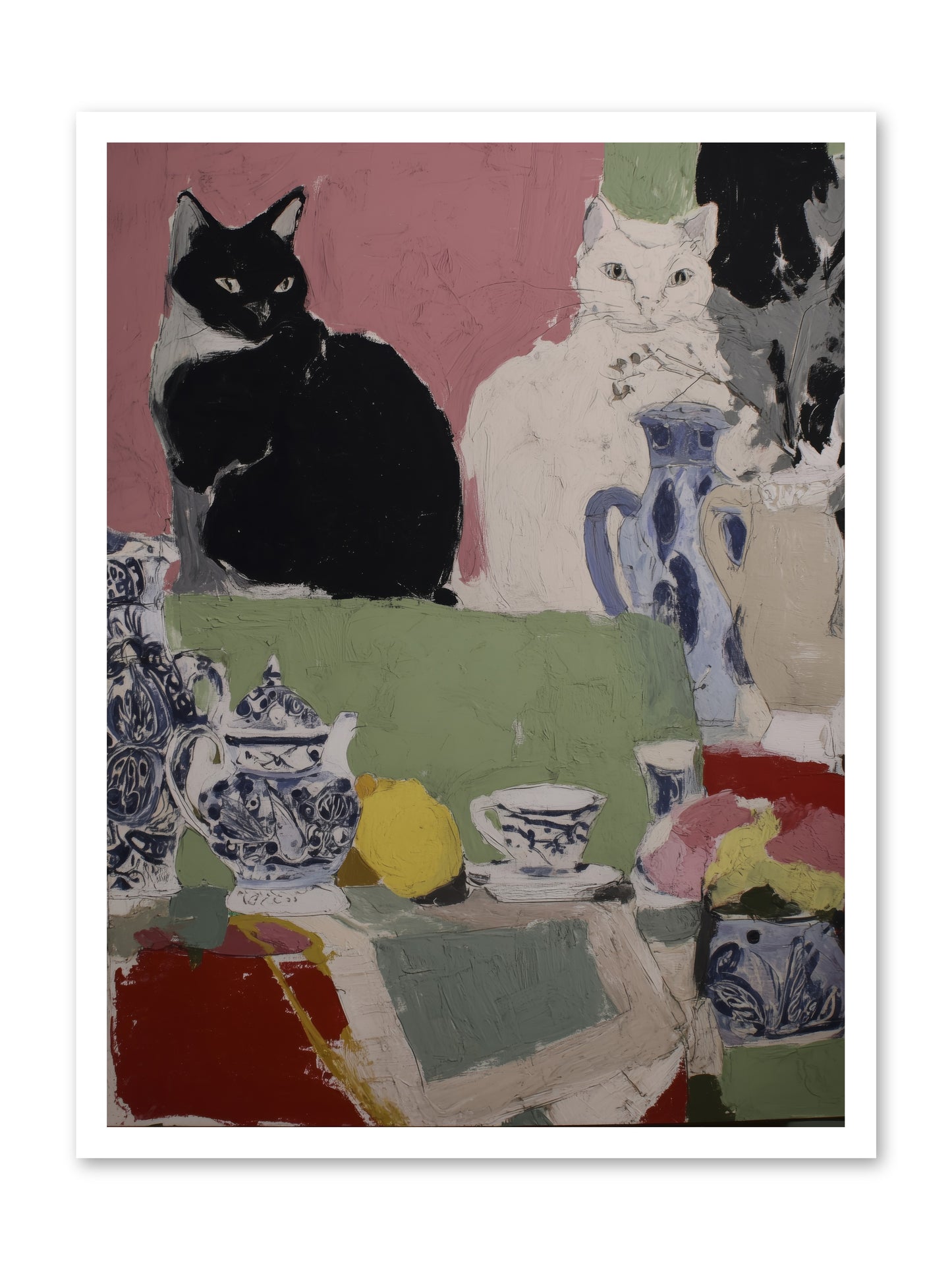 Silent Movie -- Loose Canvas Print 24x32