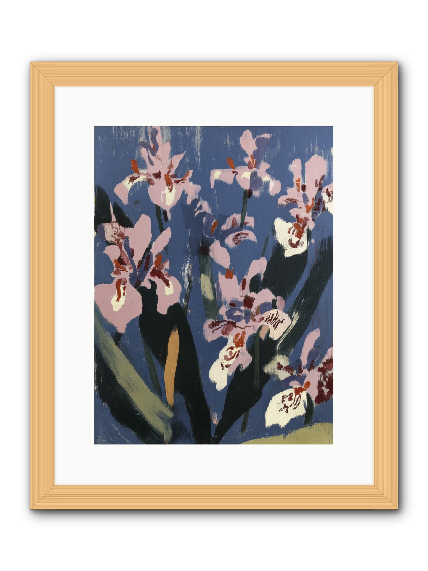 Silent Opera -- Framed Print - Natural 12x16