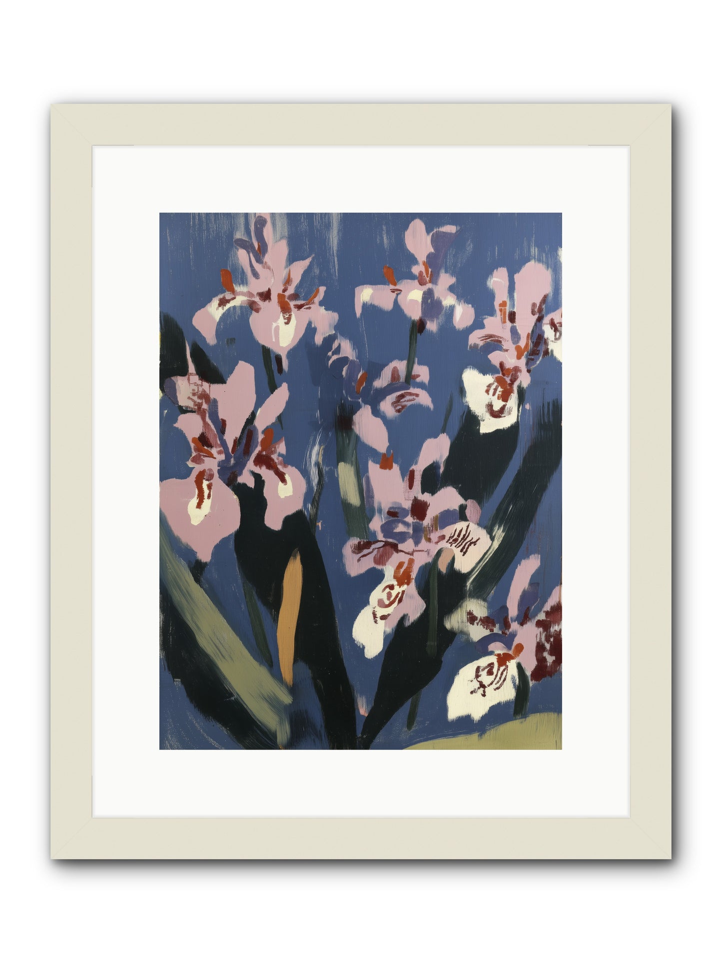 Silent Opera -- Framed Print - White 12x16