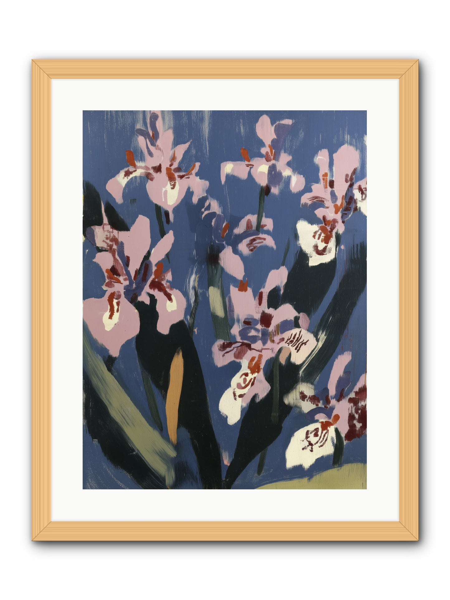 Silent Opera -- Framed Print - Natural 18x24