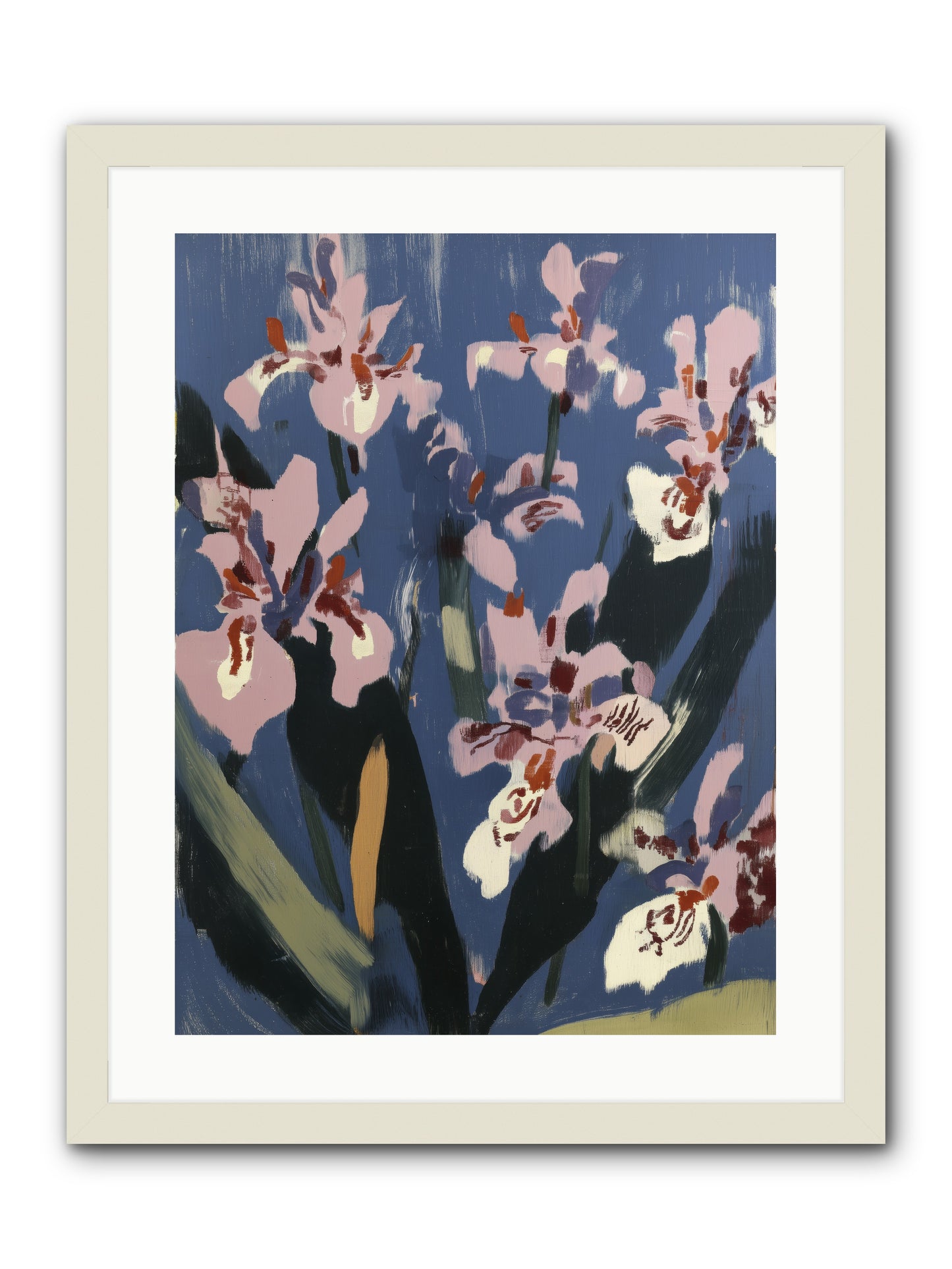 Silent Opera -- Framed Print - White 18x24