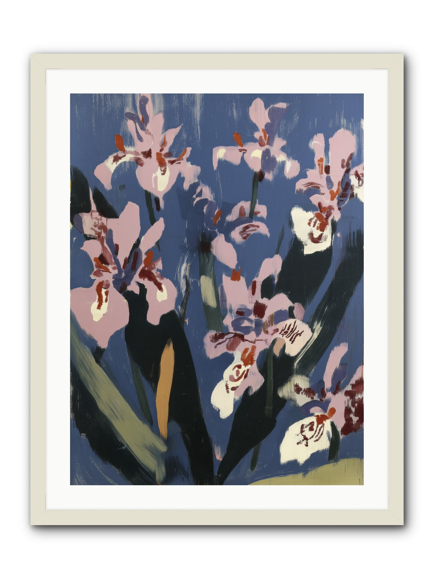 Silent Opera -- Framed Print - White 24x32