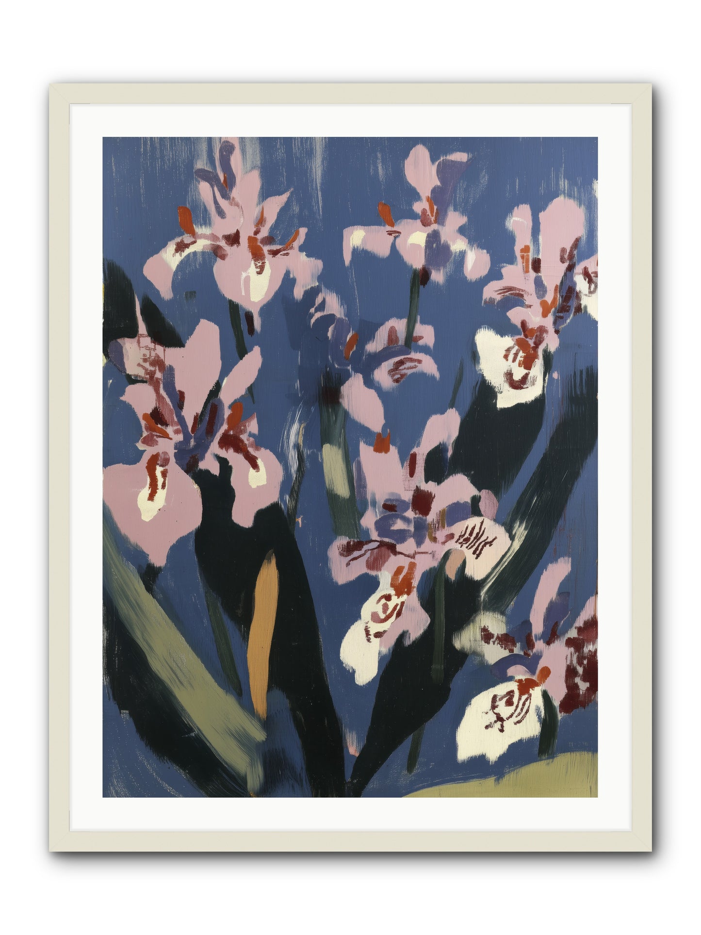 Silent Opera -- Framed Print - White 30x40