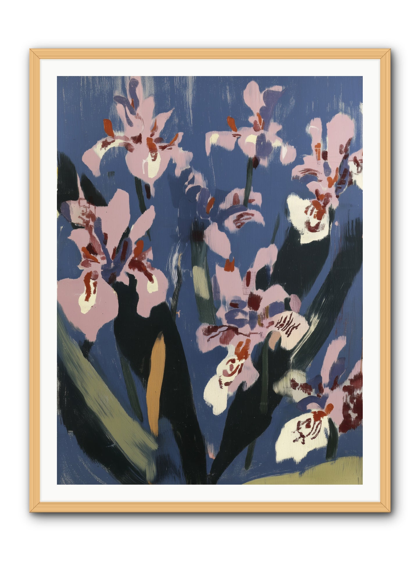 Silent Opera -- Framed Print - Natural 36x48