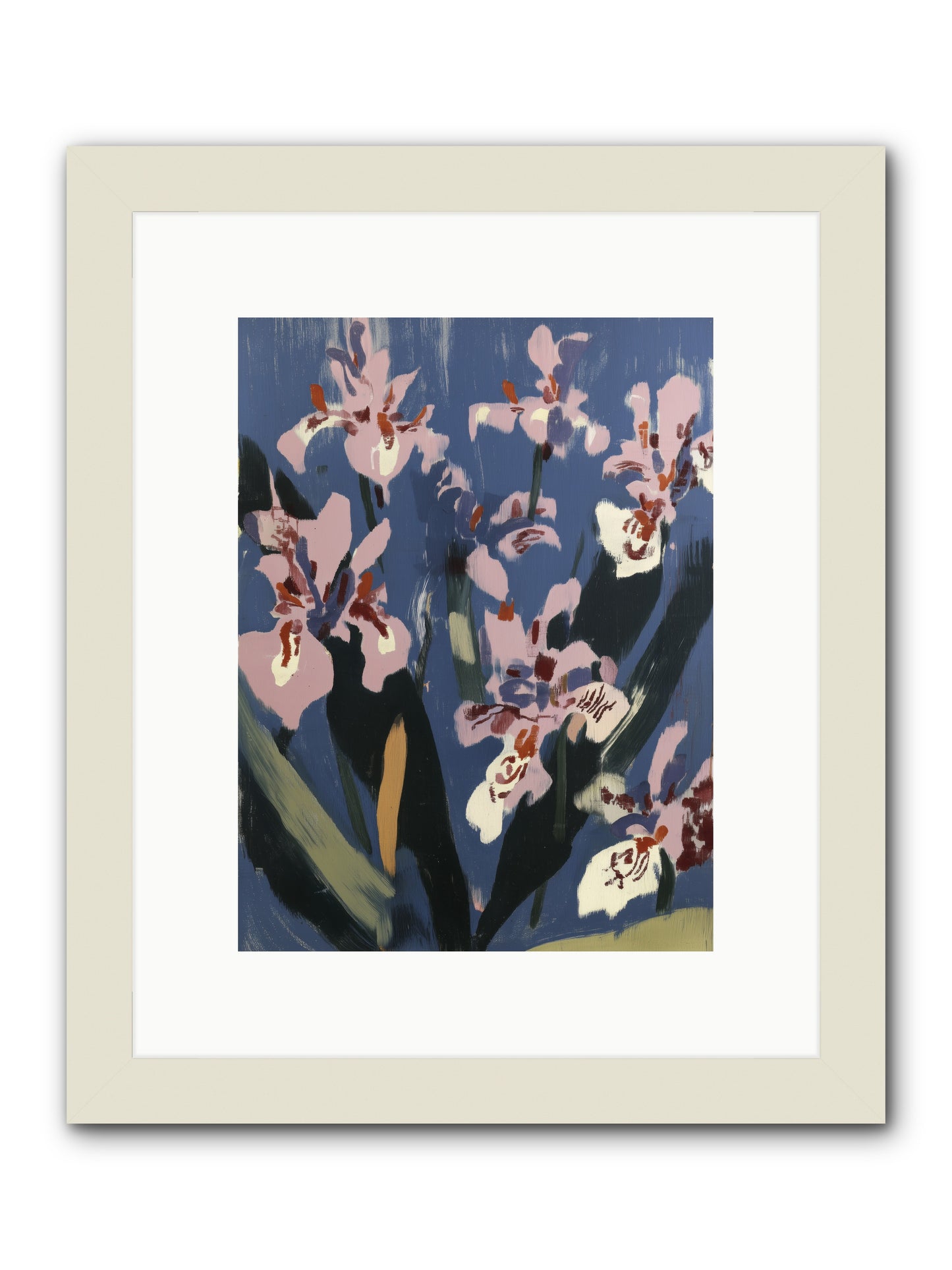 Silent Opera -- Framed Print - White 9x12