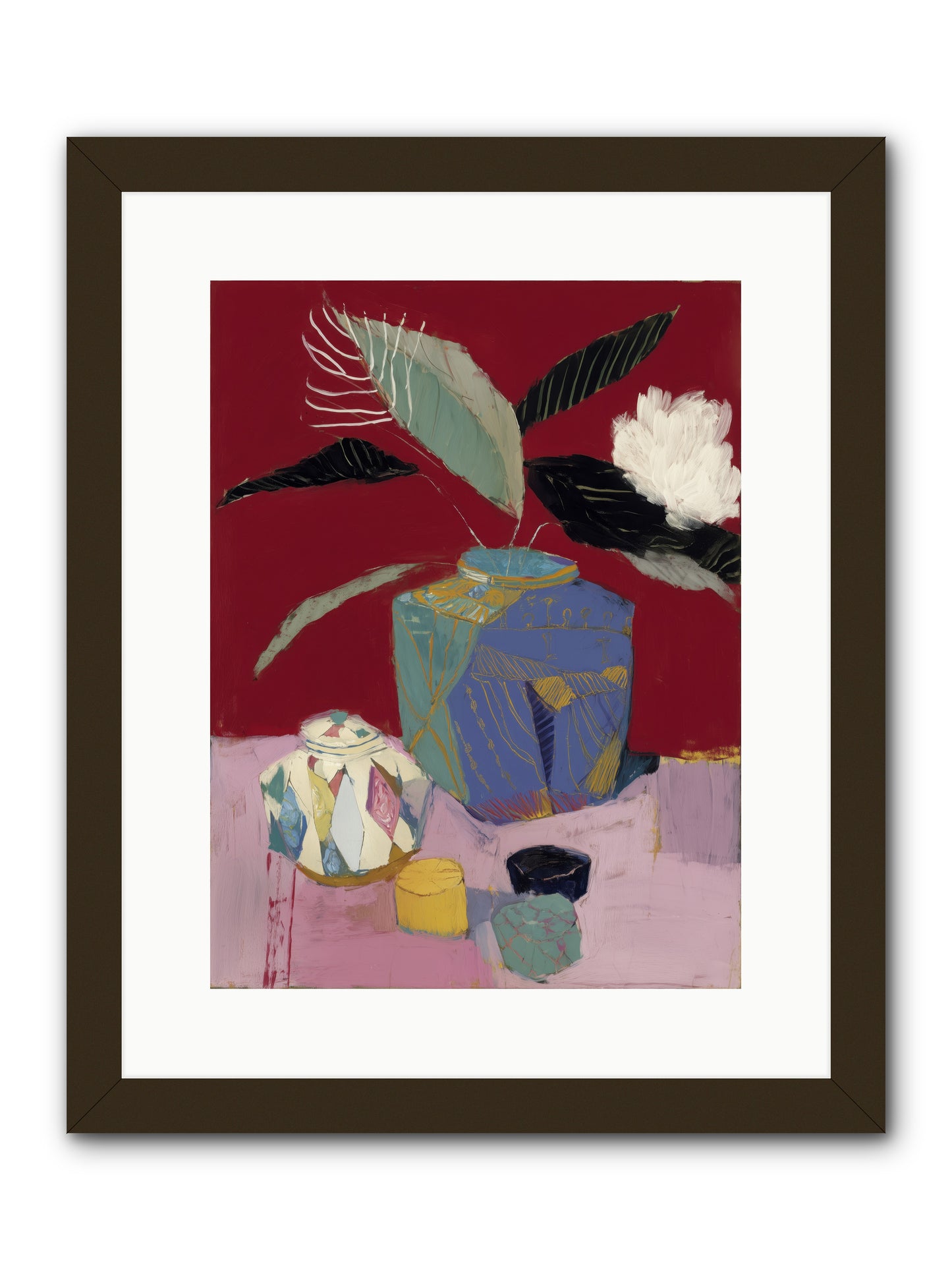 Silent Prism -- Framed Print - Black 12x16