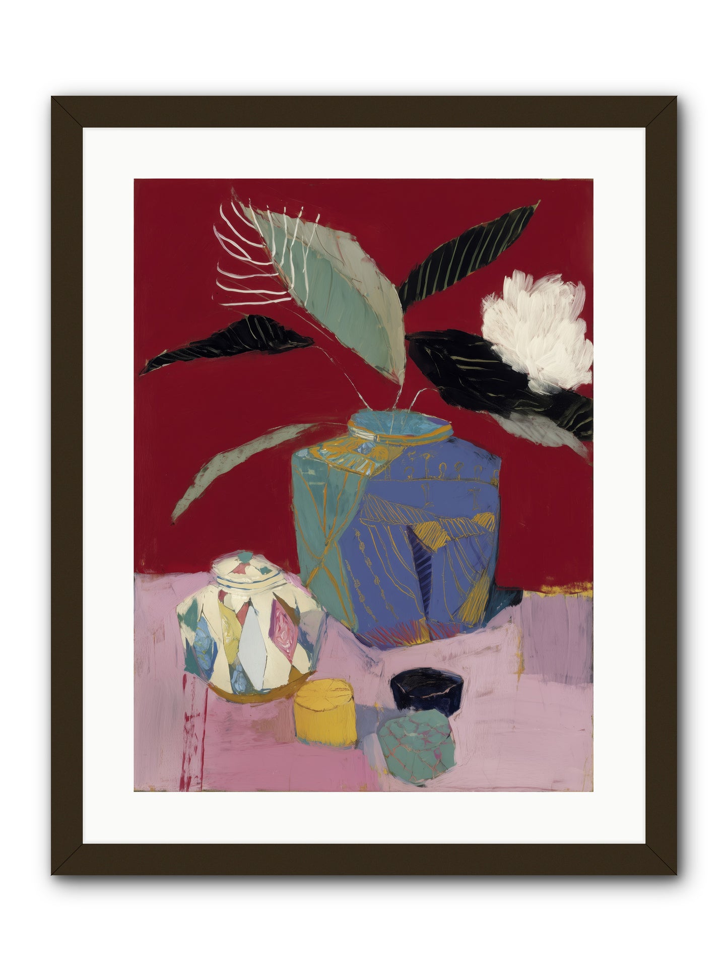 Silent Prism -- Framed Print - Black 18x24