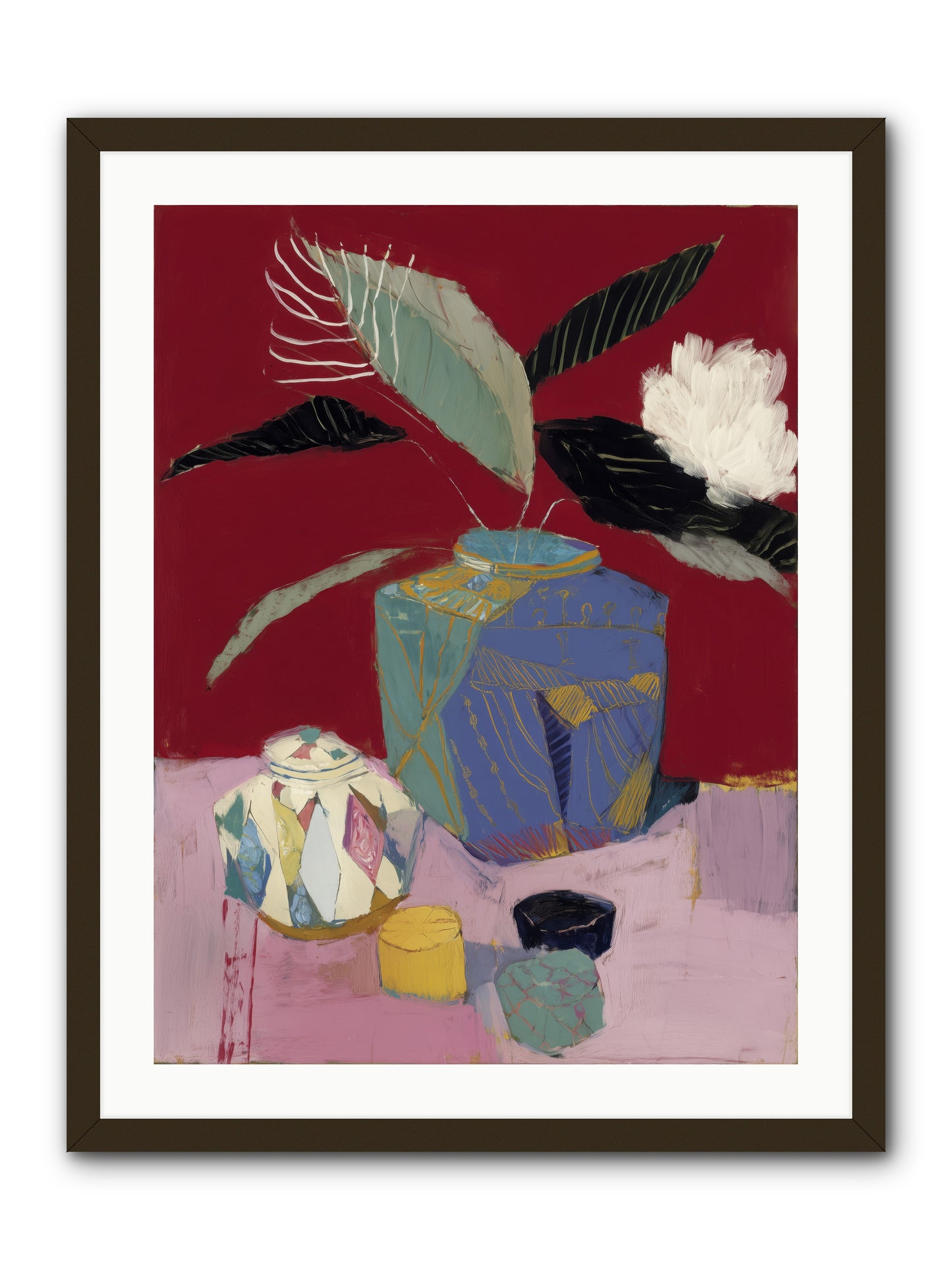 Silent Prism -- Framed Print - Black 24x32