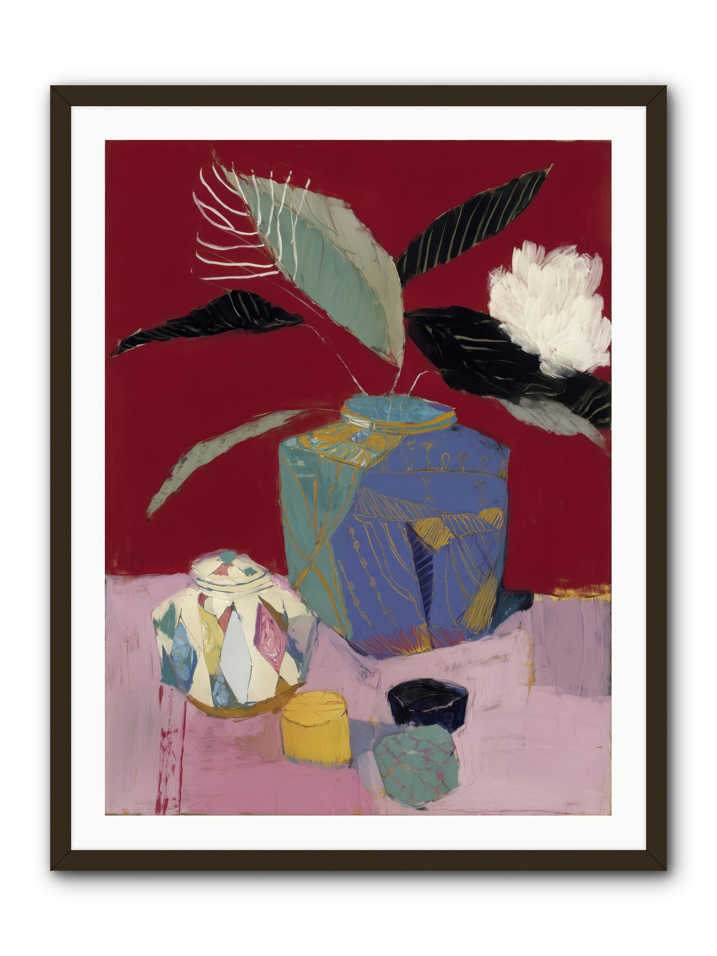 Silent Prism -- Framed Print - Black 30x40