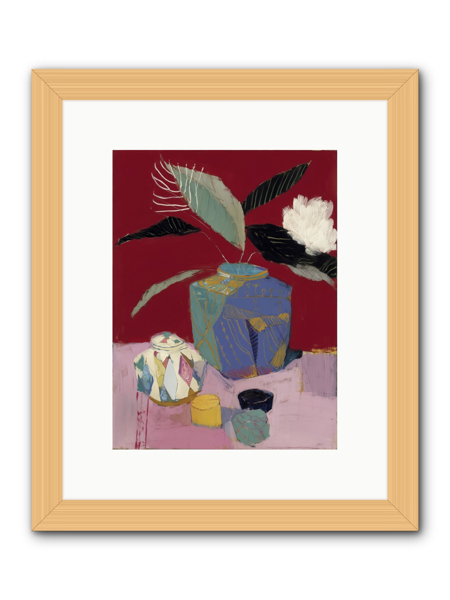 Silent Prism -- Framed Print - Natural 9x12