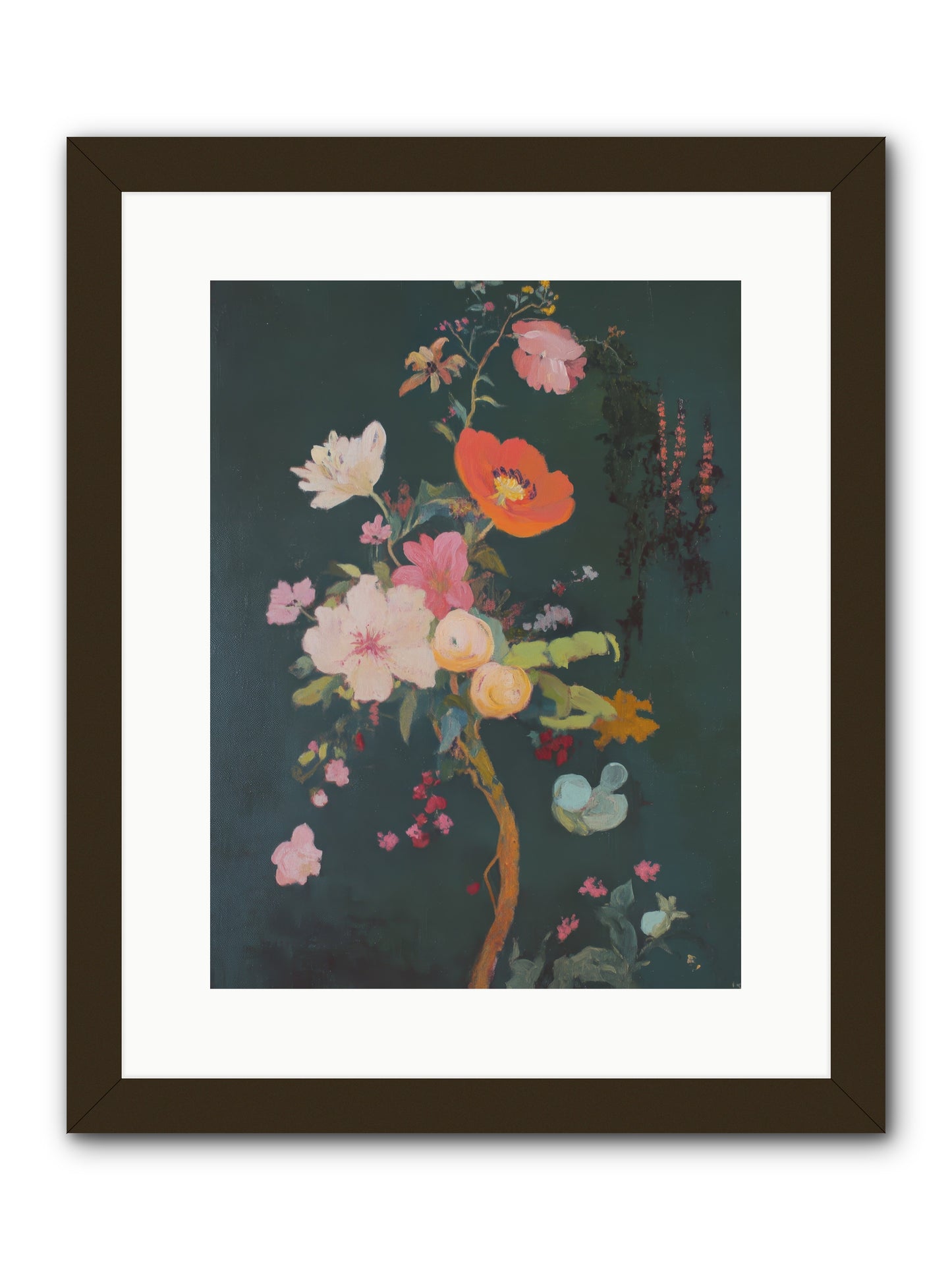 Silent Song-REZ -- Framed Print - Black 12x16