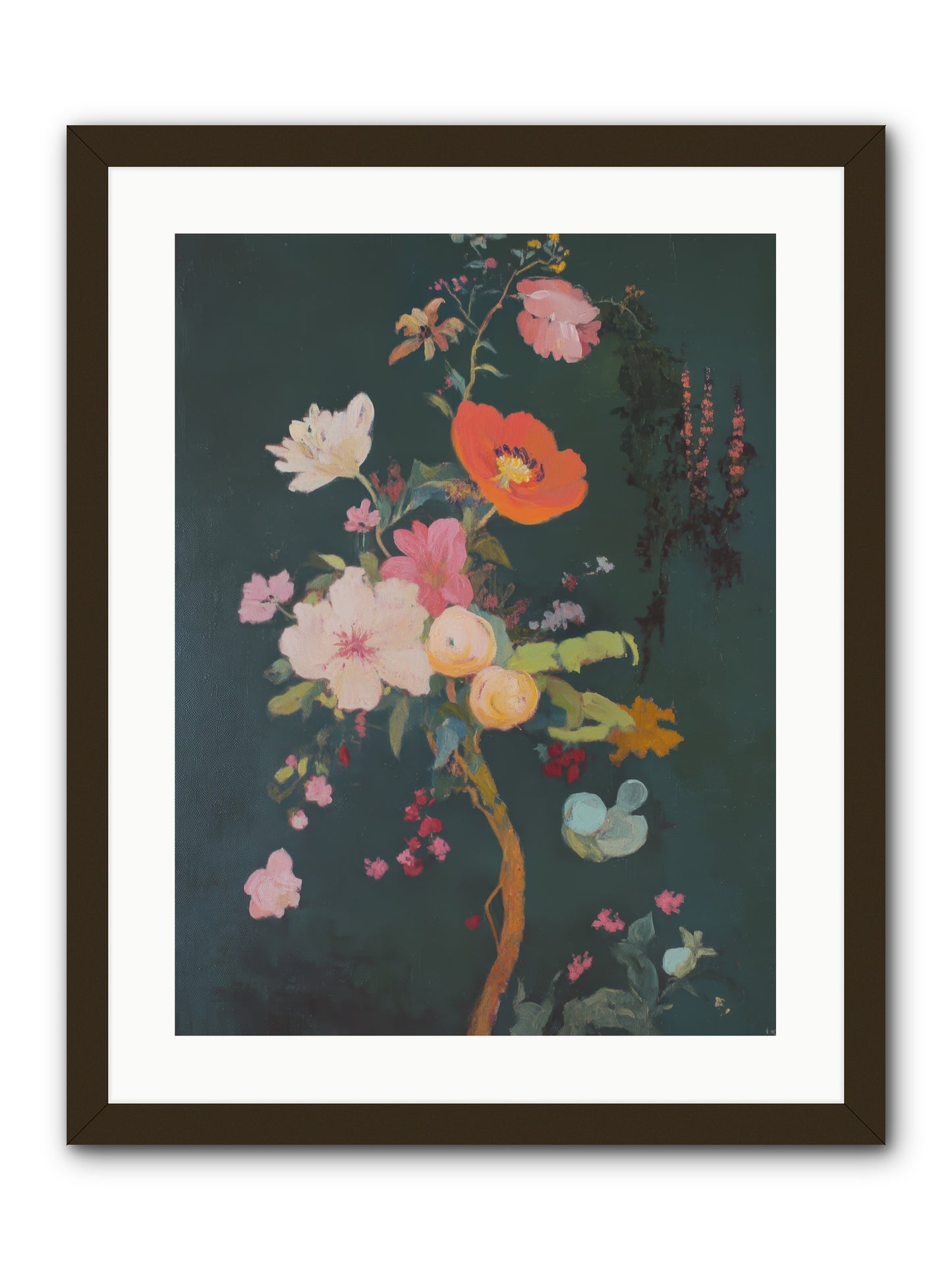 Silent Song-REZ -- Framed Print - Black 18x24