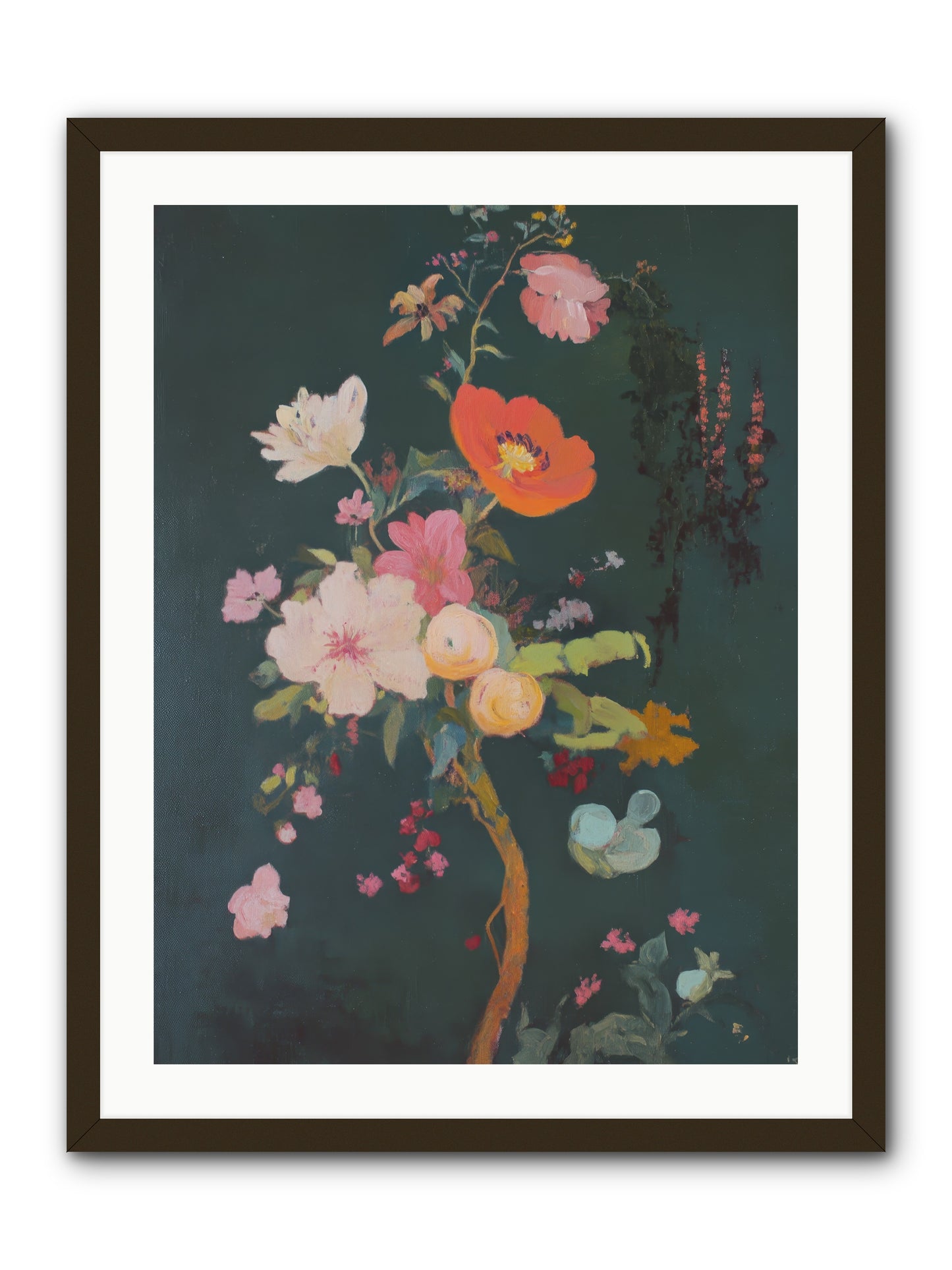Silent Song-REZ -- Framed Print - Black 24x32