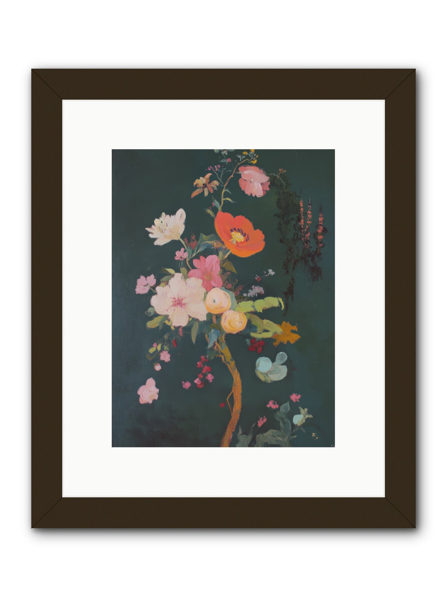 Silent Song-REZ -- Framed Print - Black 9x12