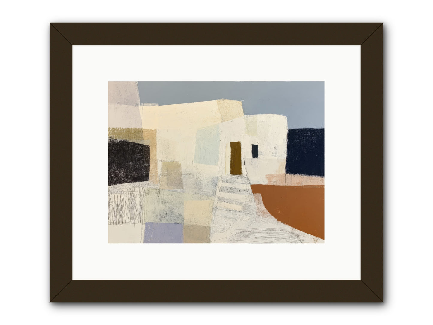Silent Witness -- Framed Print - Black 12x9