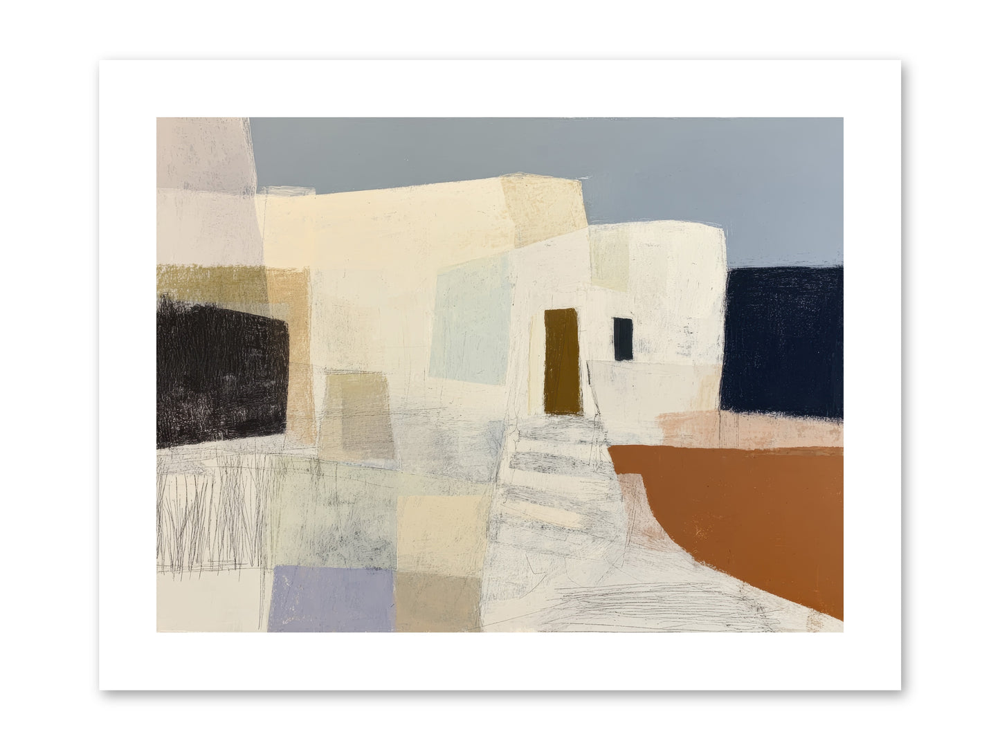 Silent Witness -- Loose Canvas Print 12x9