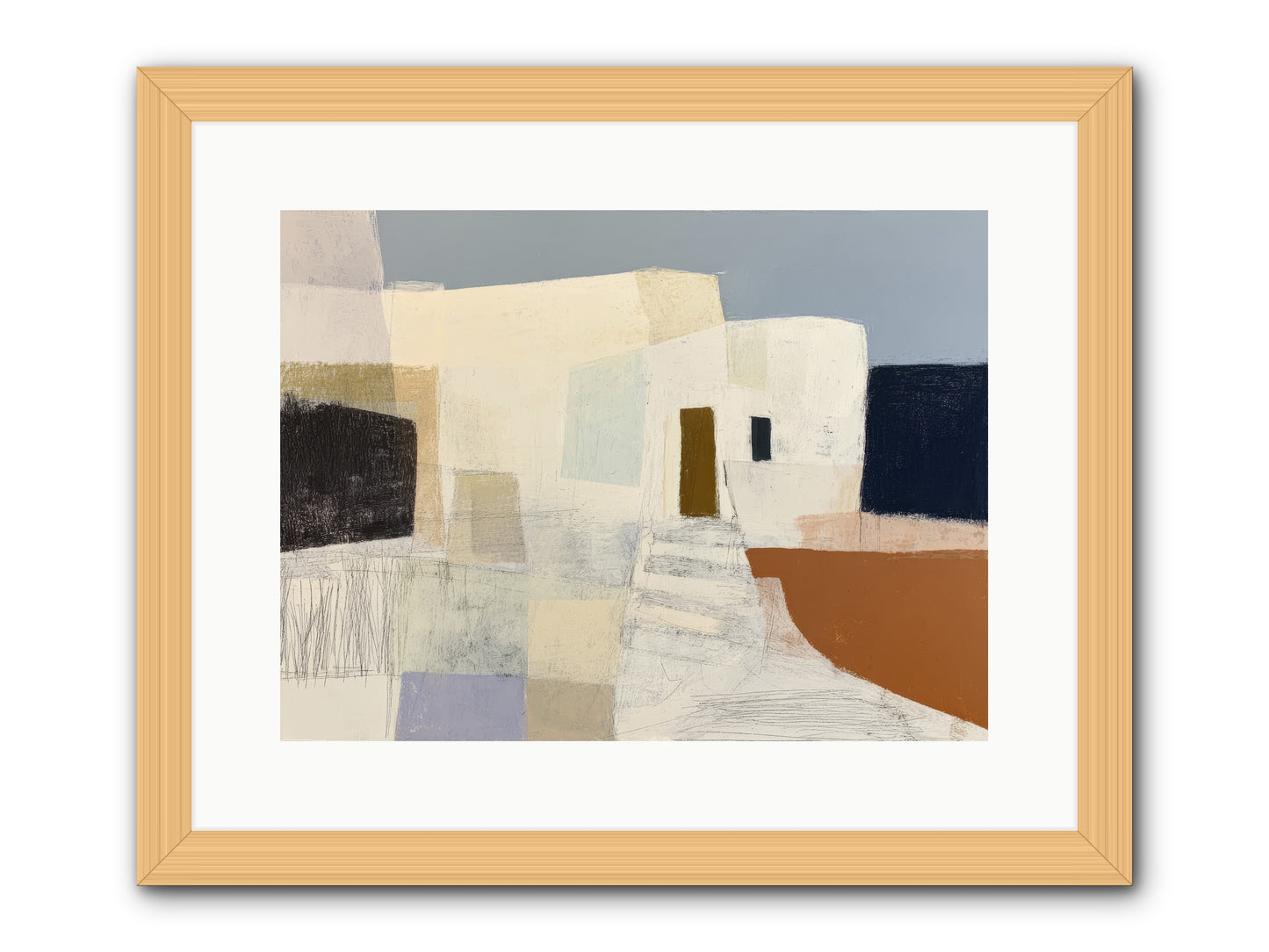 Silent Witness -- Framed Print - Natural 16x12