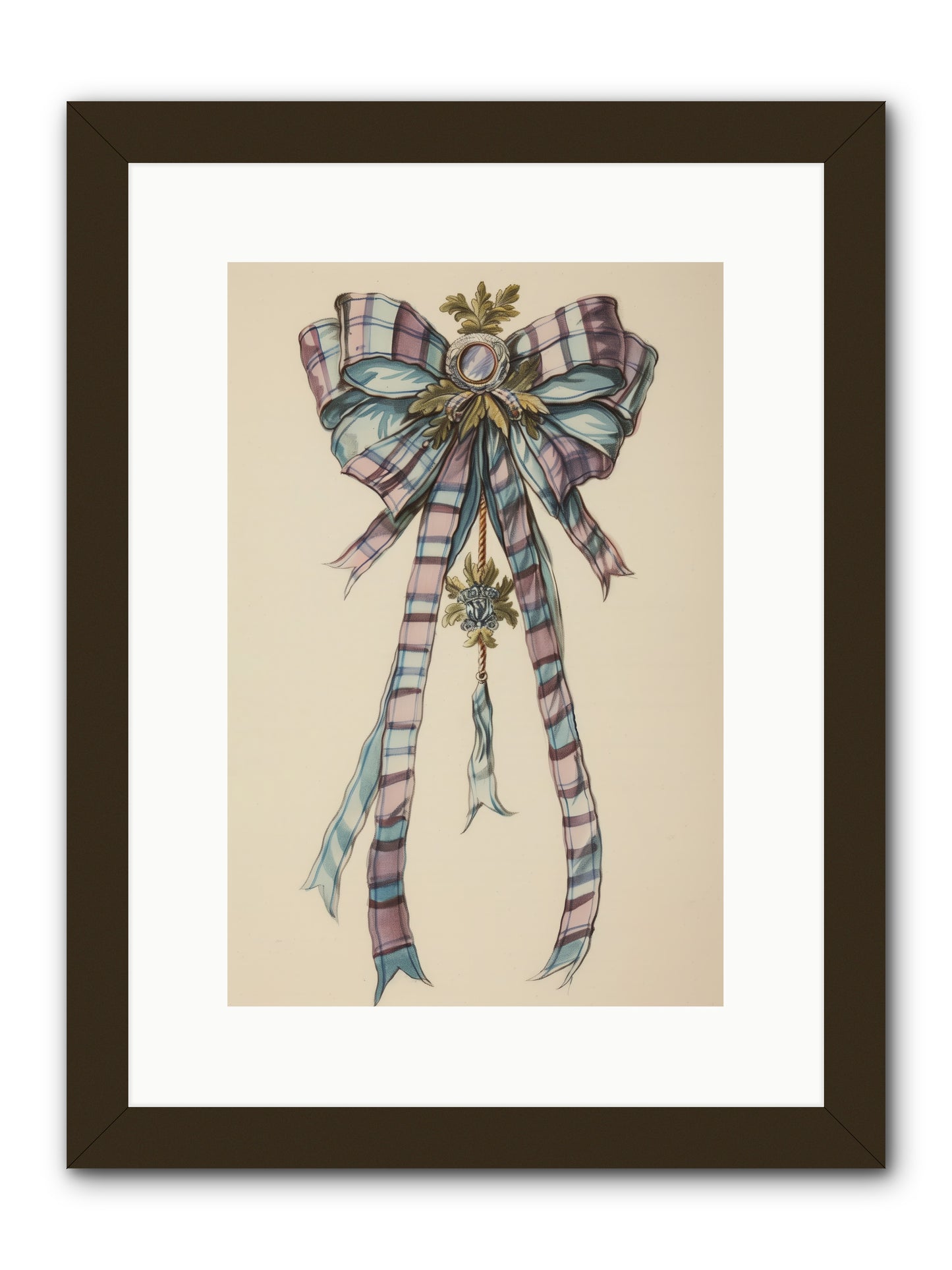 Silk Cascade -- Framed Print - Black 10x15