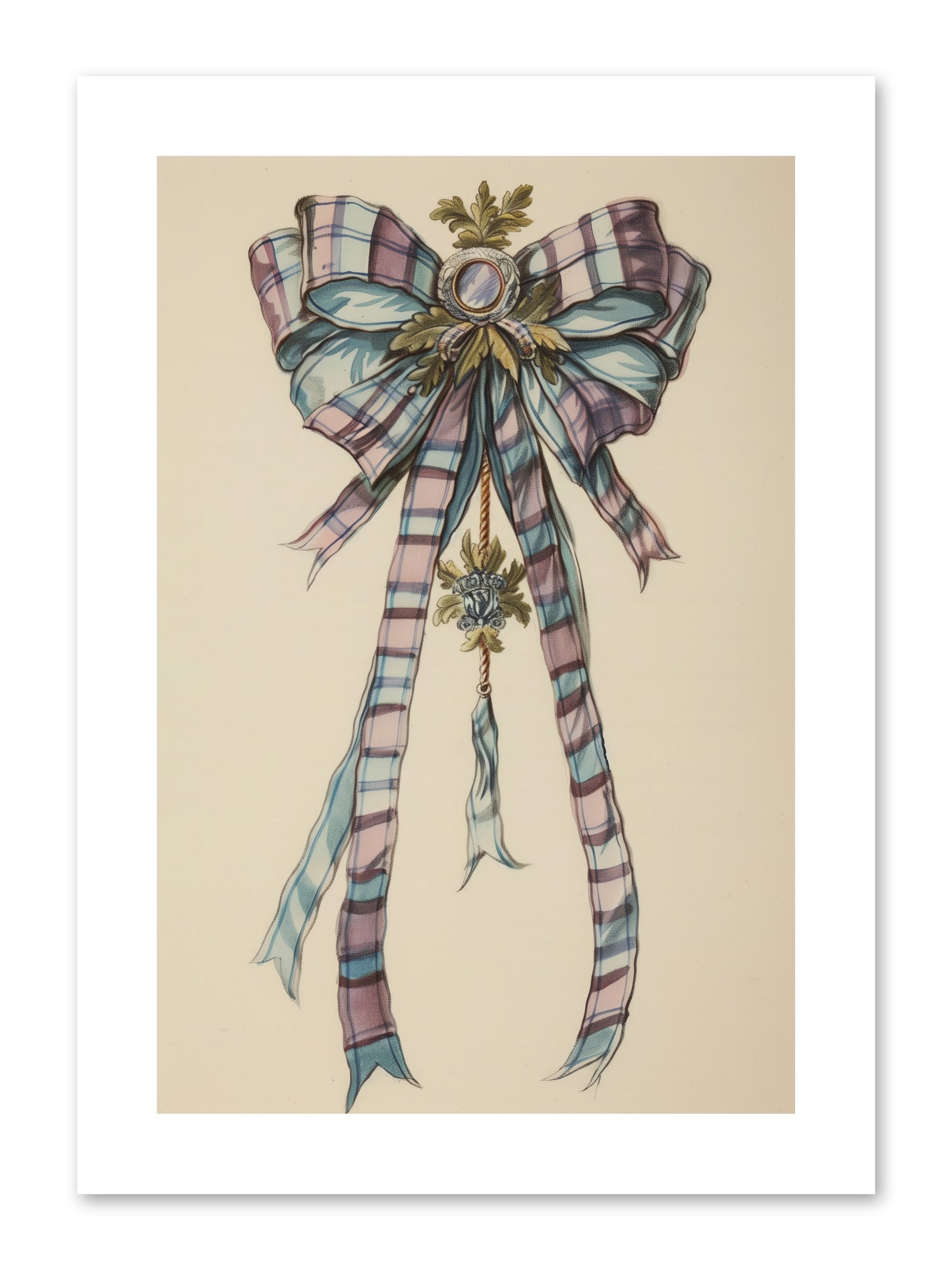 Silk Cascade -- Paper Print 8x12