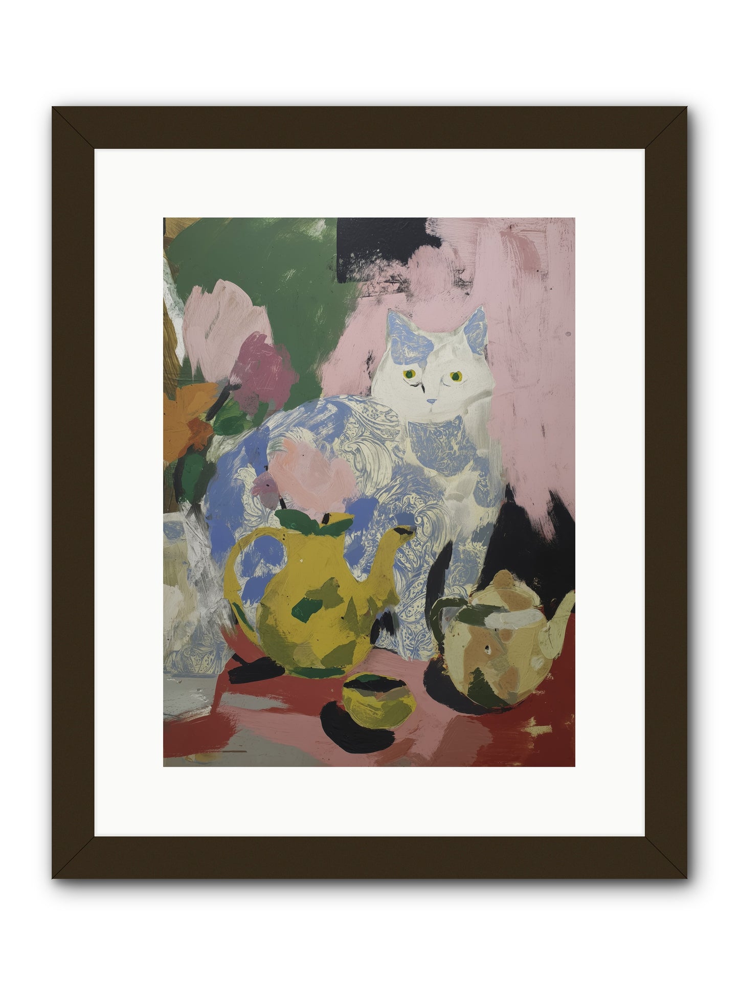 Silk Purse -- Framed Print - Black 12x16