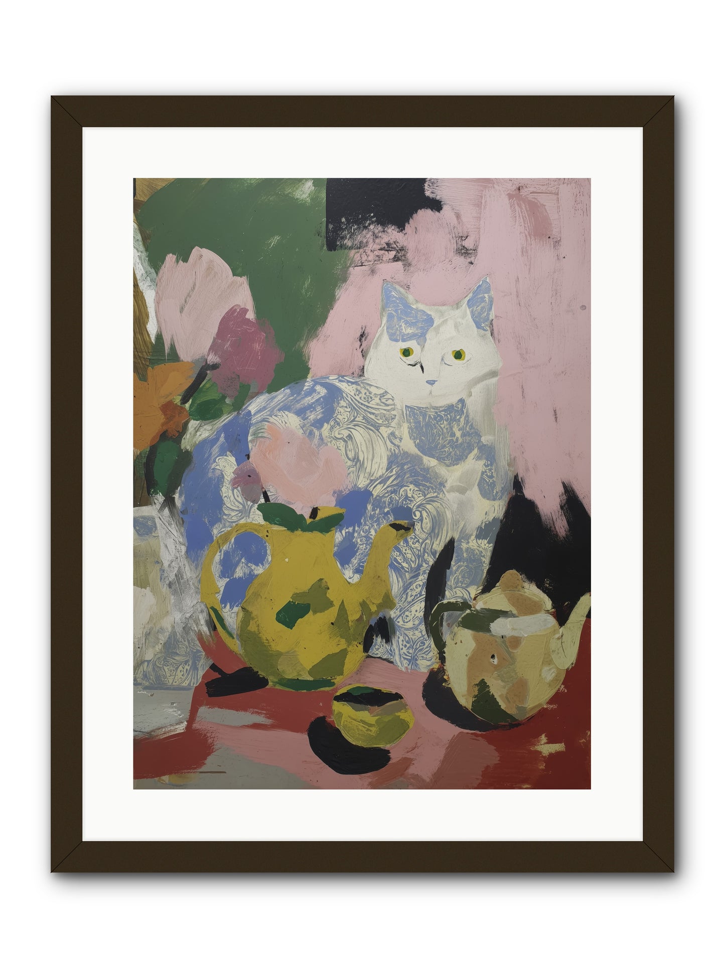 Silk Purse -- Framed Print - Black 18x24