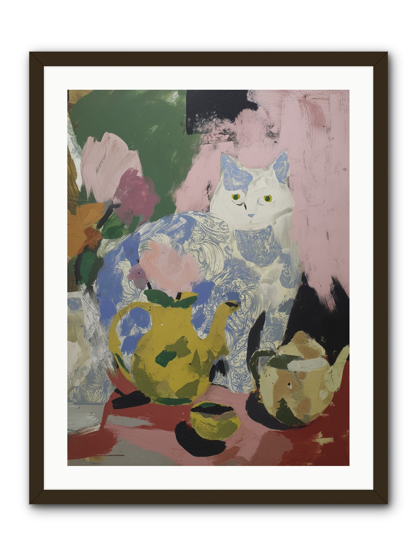 Silk Purse -- Framed Print - Black 24x32