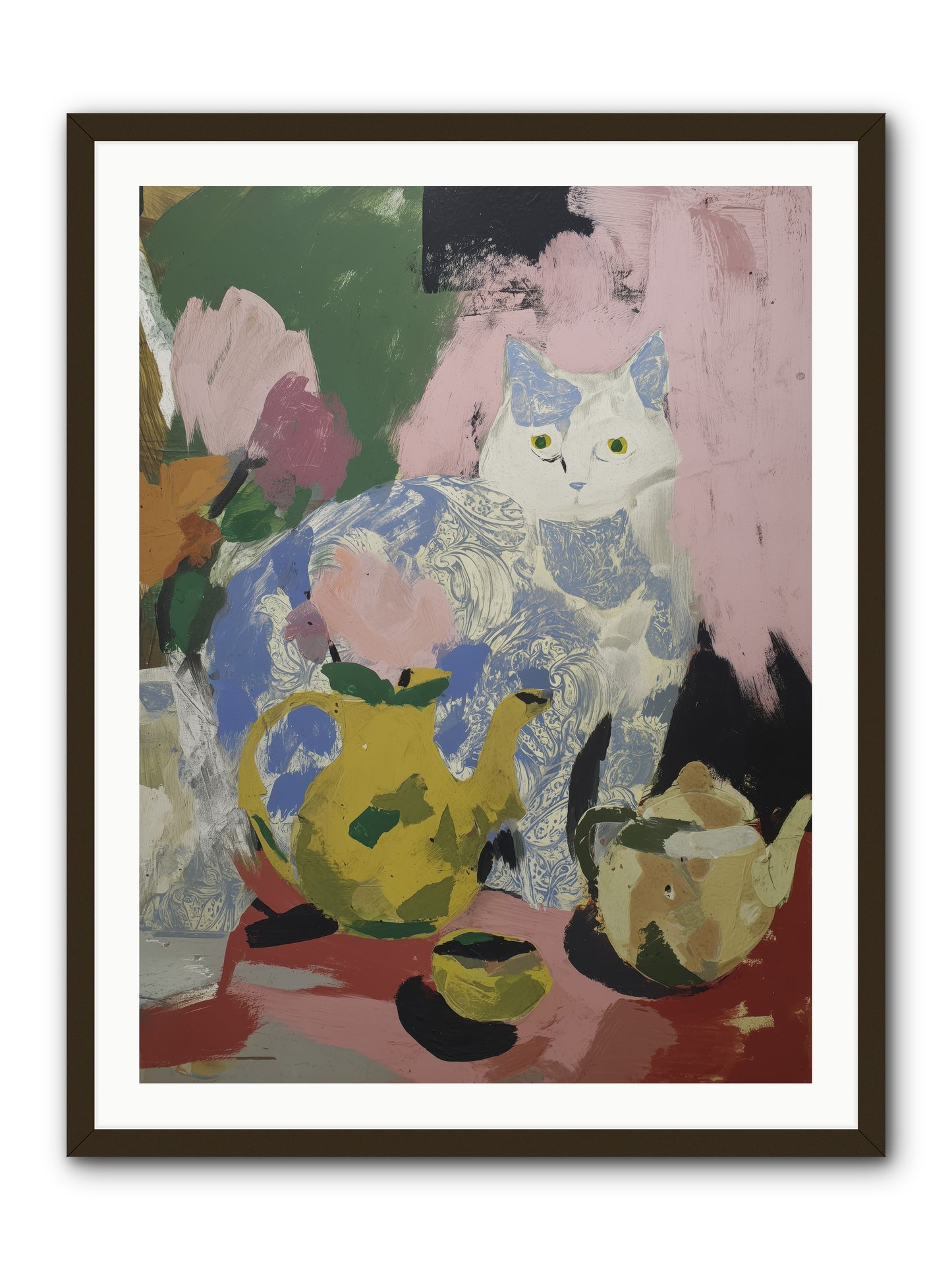 Silk Purse -- Framed Print - Black 30x40