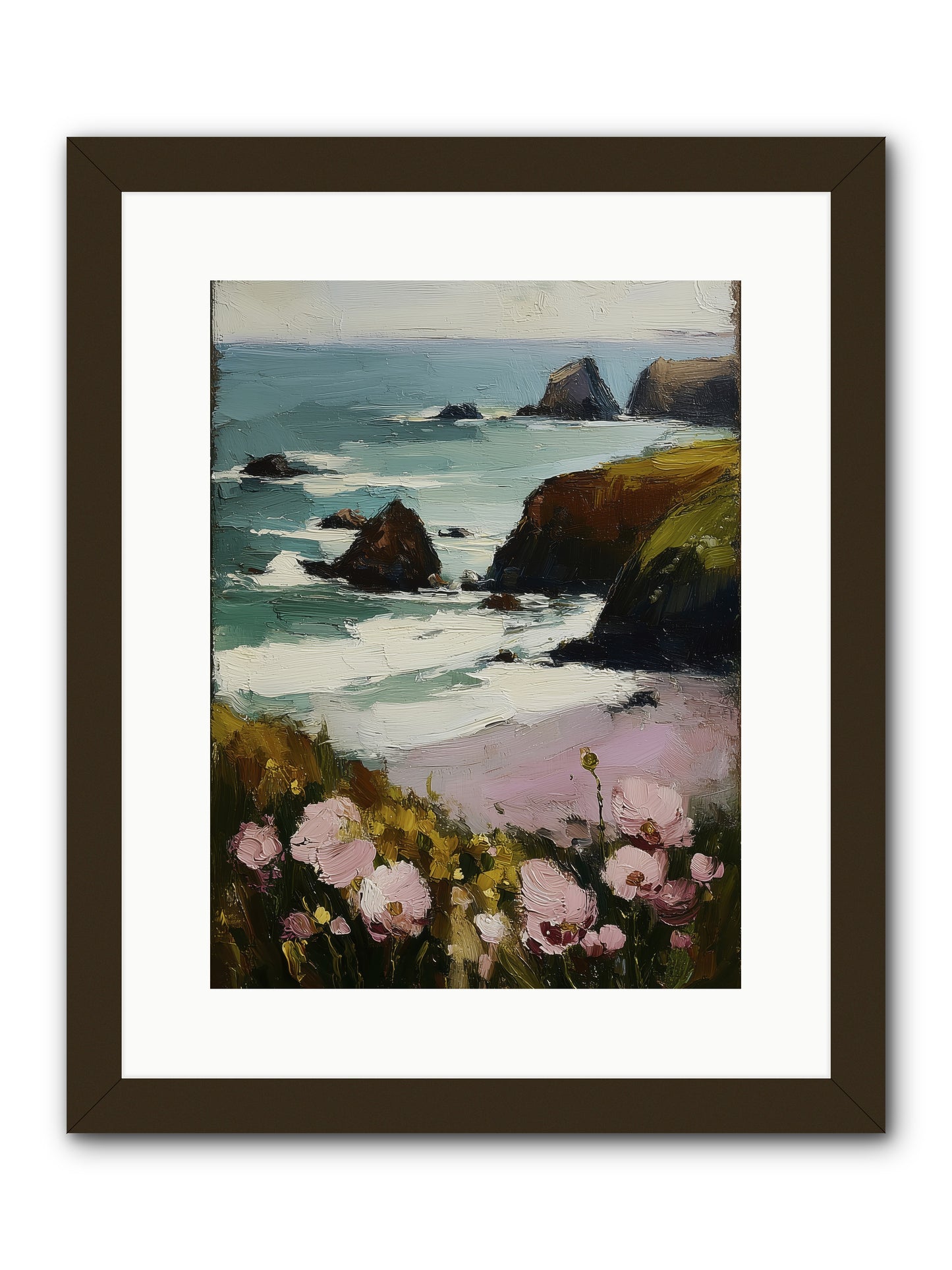 Silk-Spun Hours -- Framed Print - Black 12x16