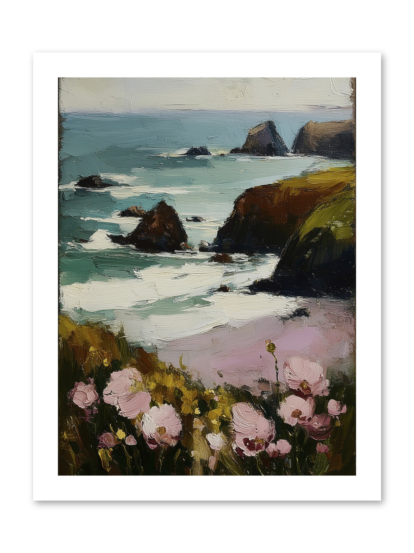 Silk-Spun Hours -- Paper Print 12x16