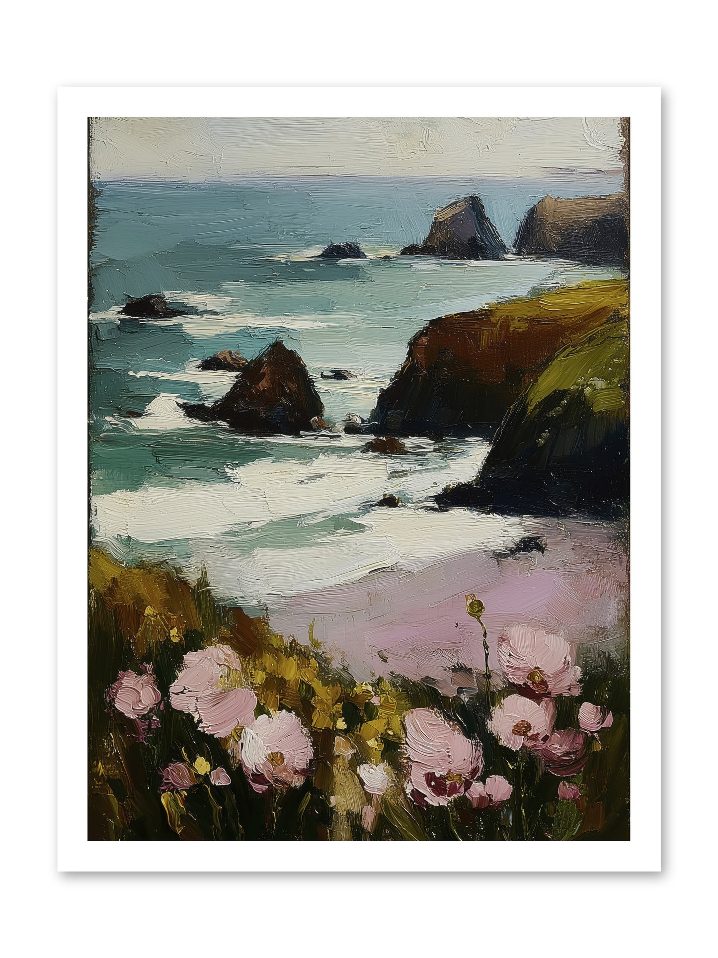 Silk-Spun Hours -- Loose Canvas Print 18x24