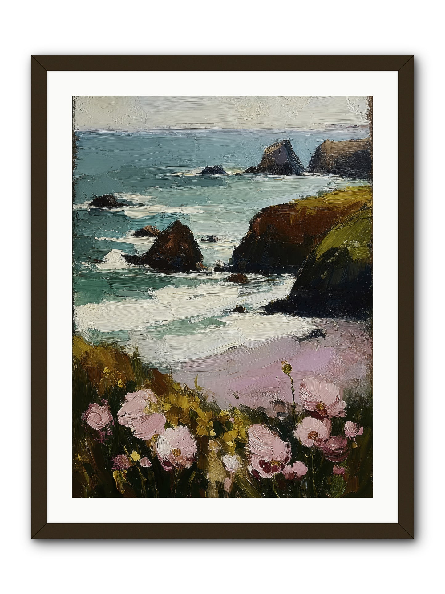 Silk-Spun Hours -- Framed Print - Black 24x32