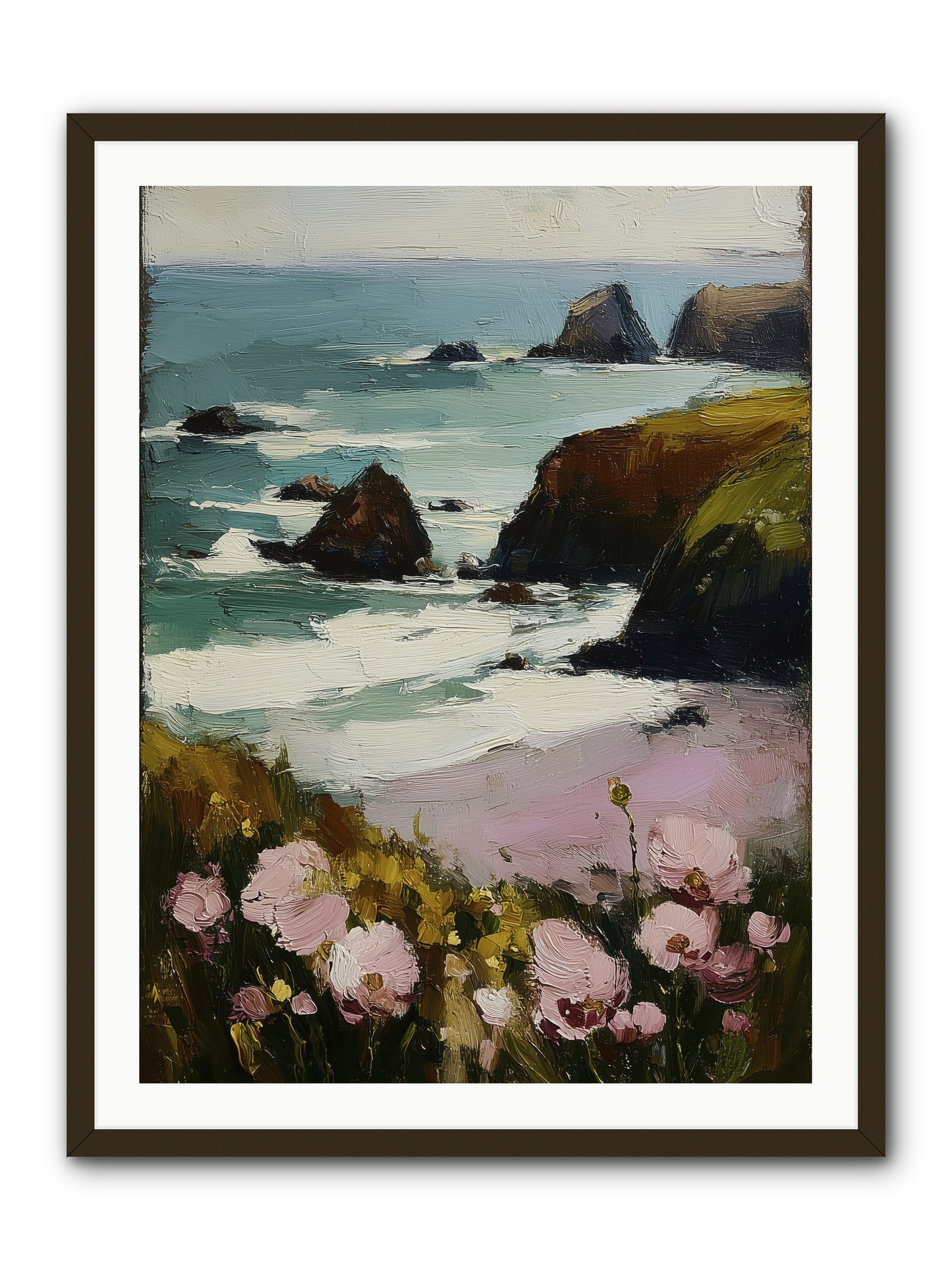 Silk-Spun Hours -- Framed Print - Black 30x40